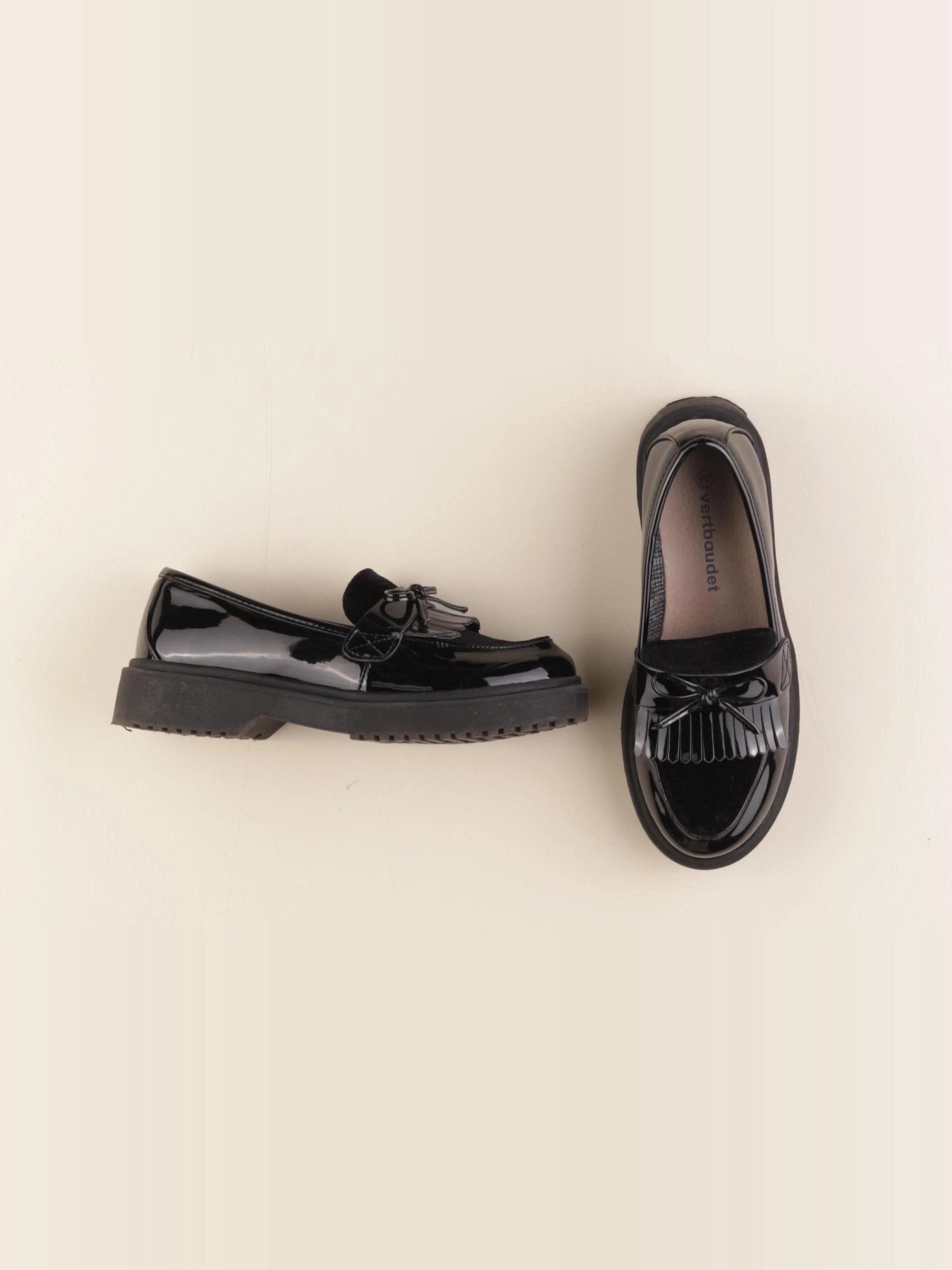 Vertbaudet - mocassins noir - pointure 32