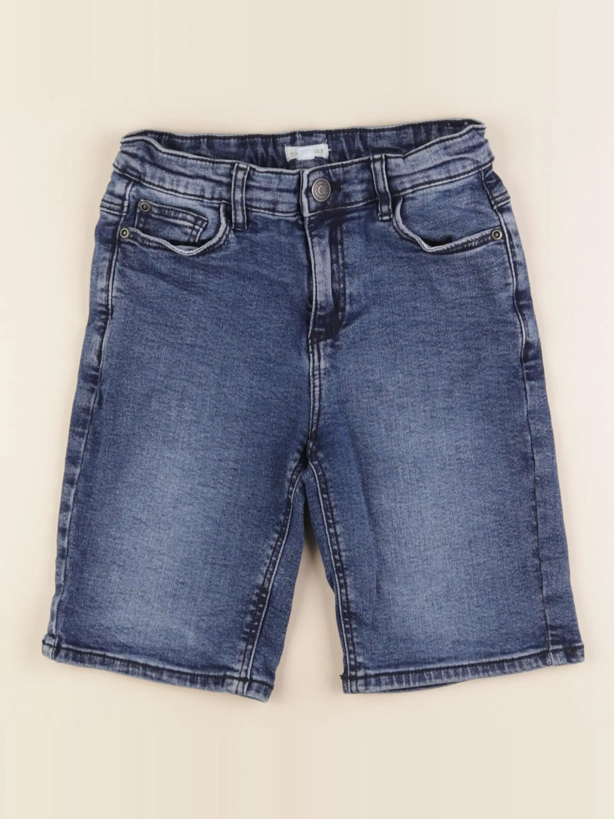 Vertbaudet - short bleu - 9 ans