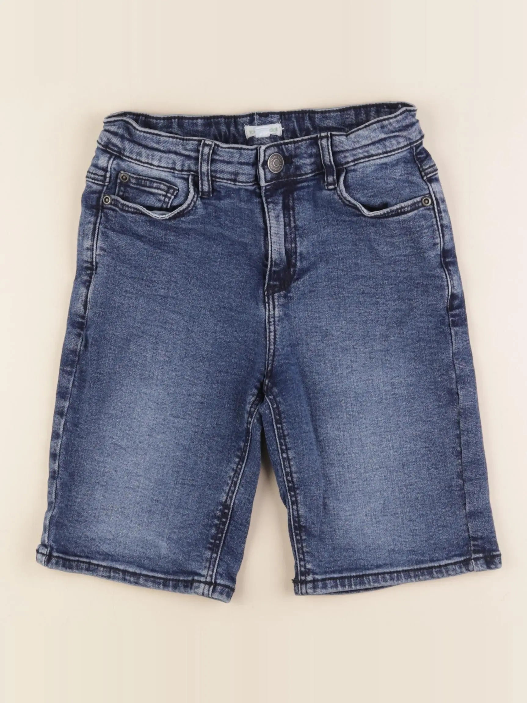 Vertbaudet - short bleu - 9 ans