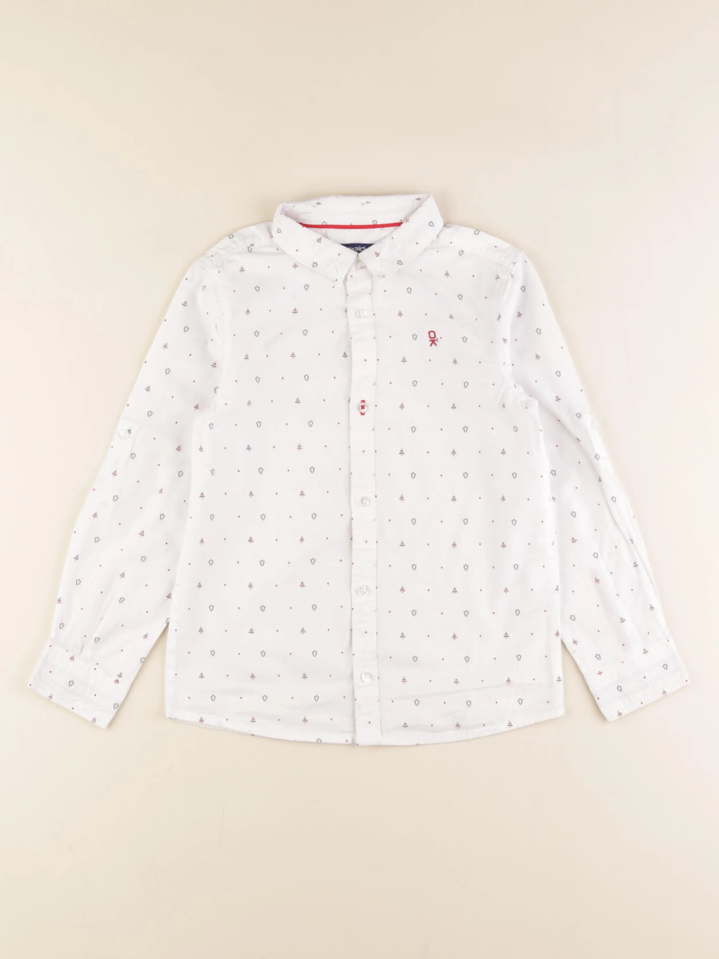 Okaidi - chemise blanc - 6 ans