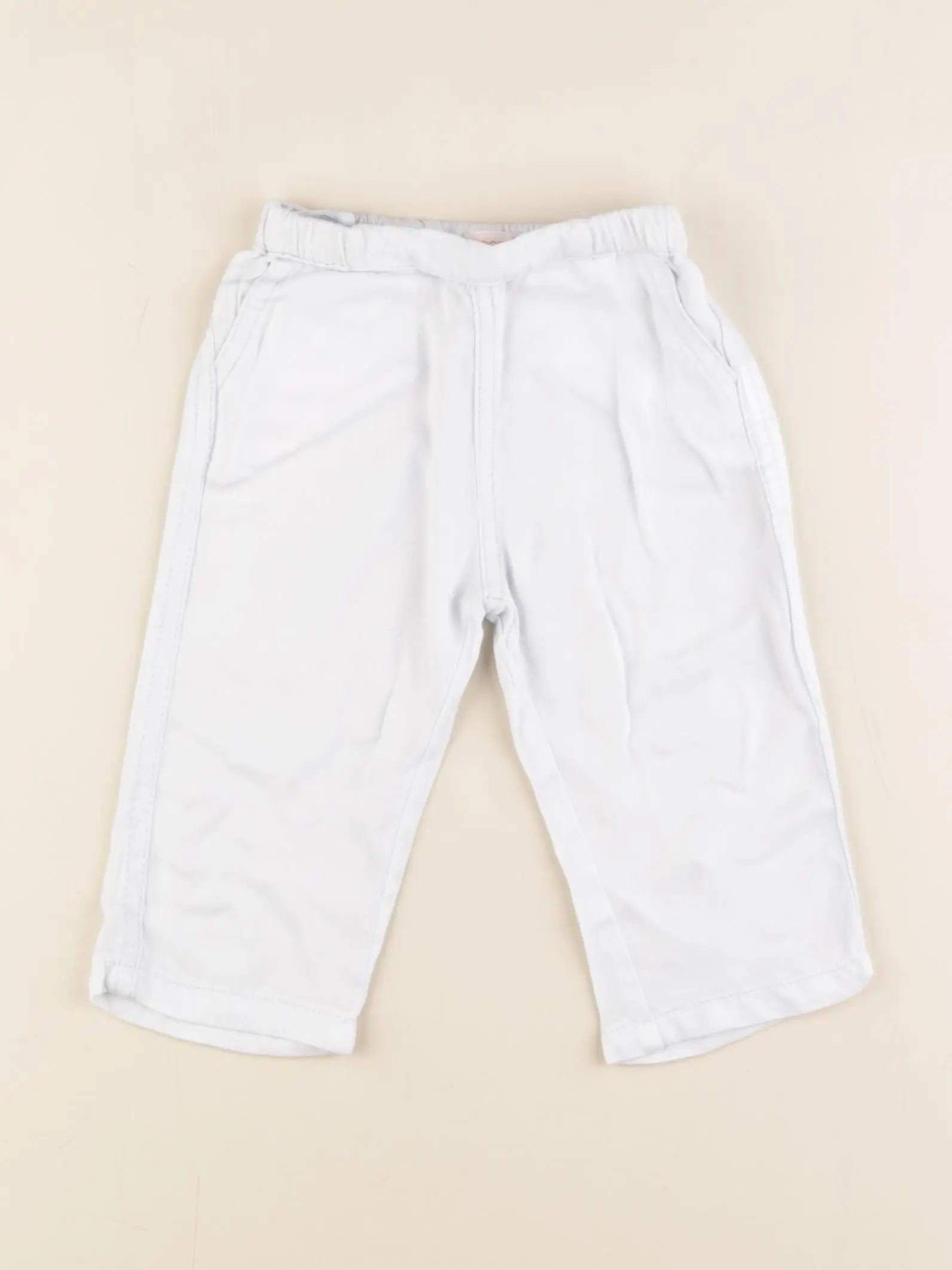 Gocco - pantalon bleu - 6/9 mois