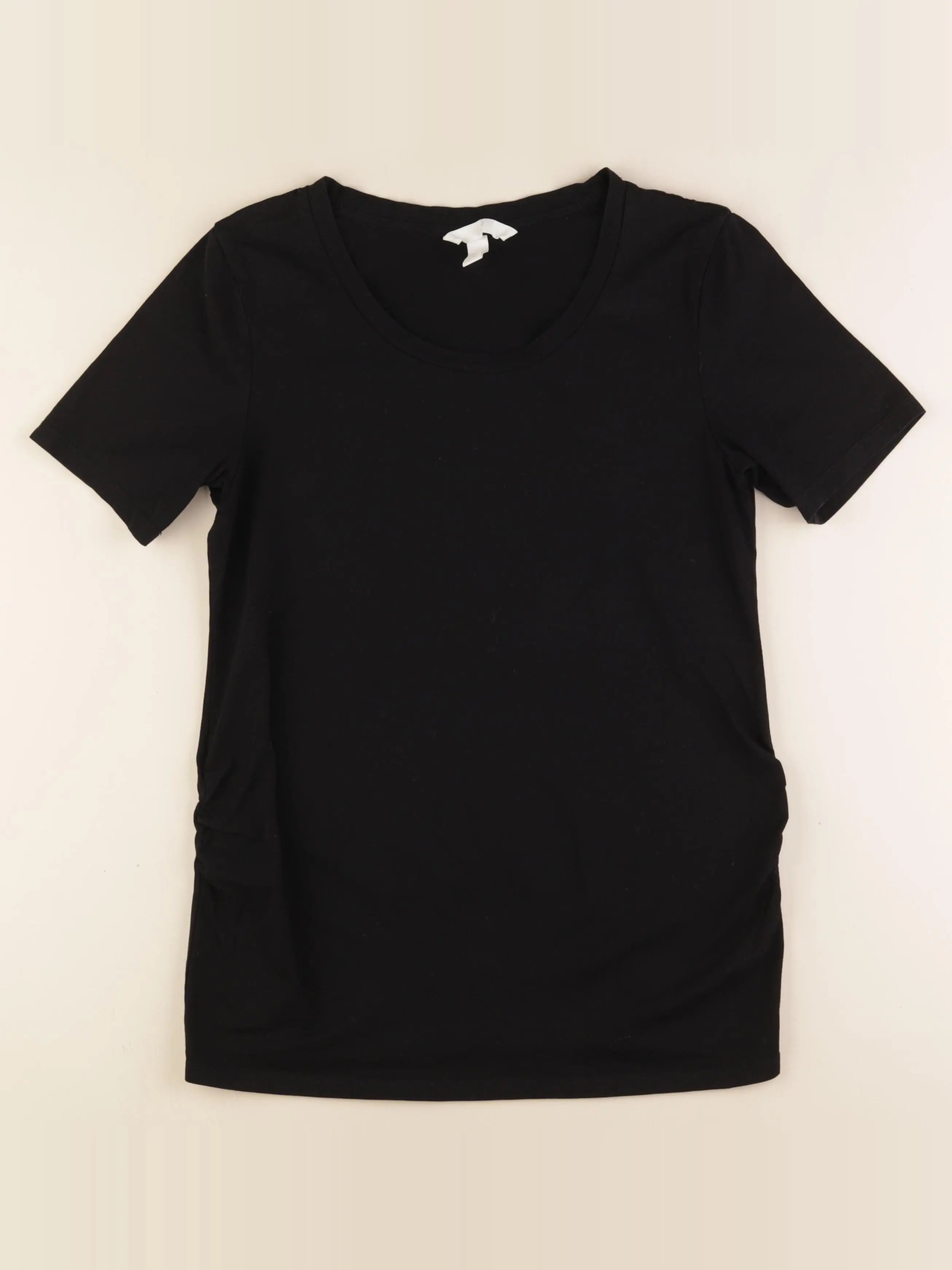 H&M - tee-shirt grossesse noir - m