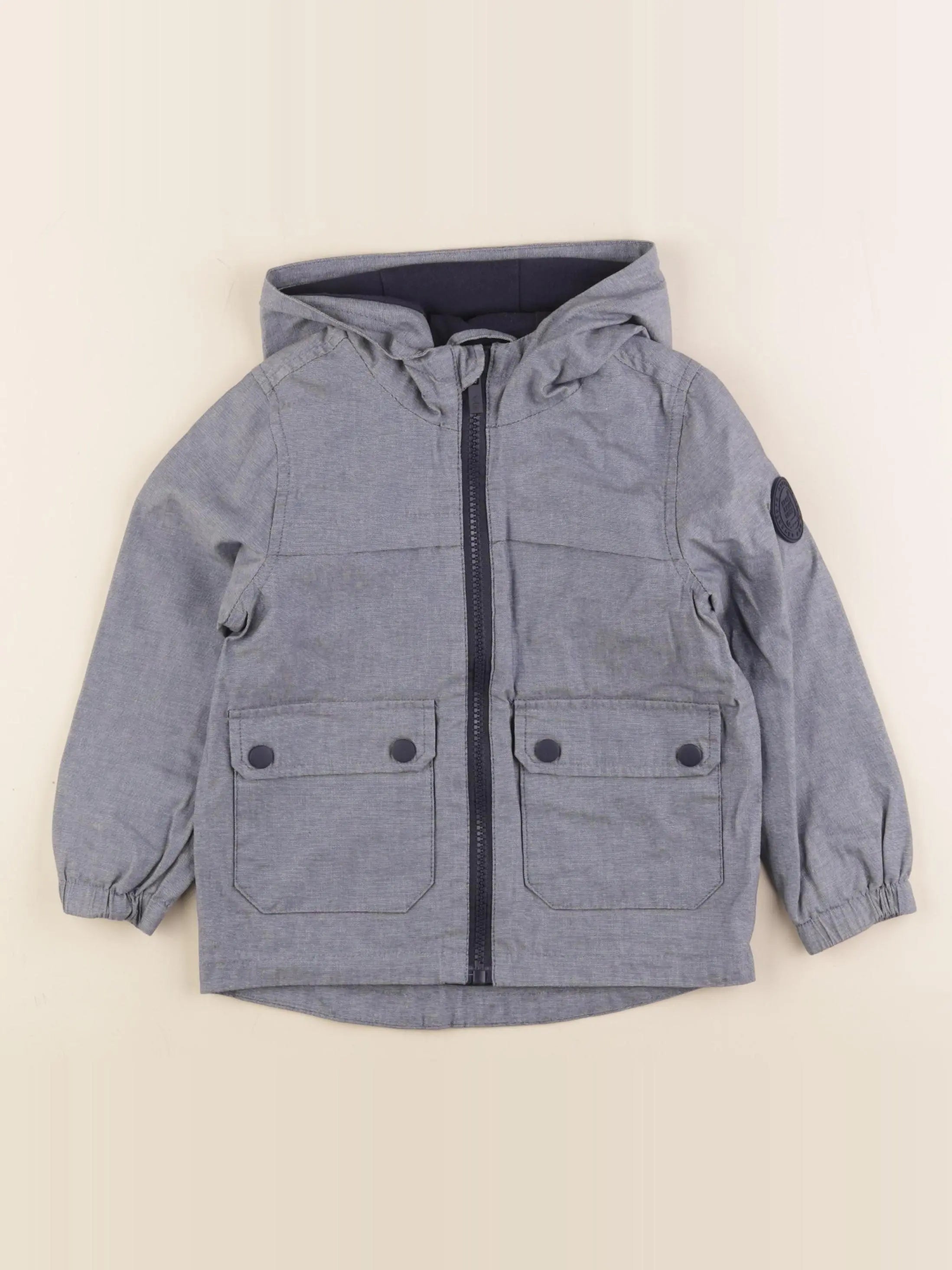 Vertbaudet - veste bleu - 3 ans