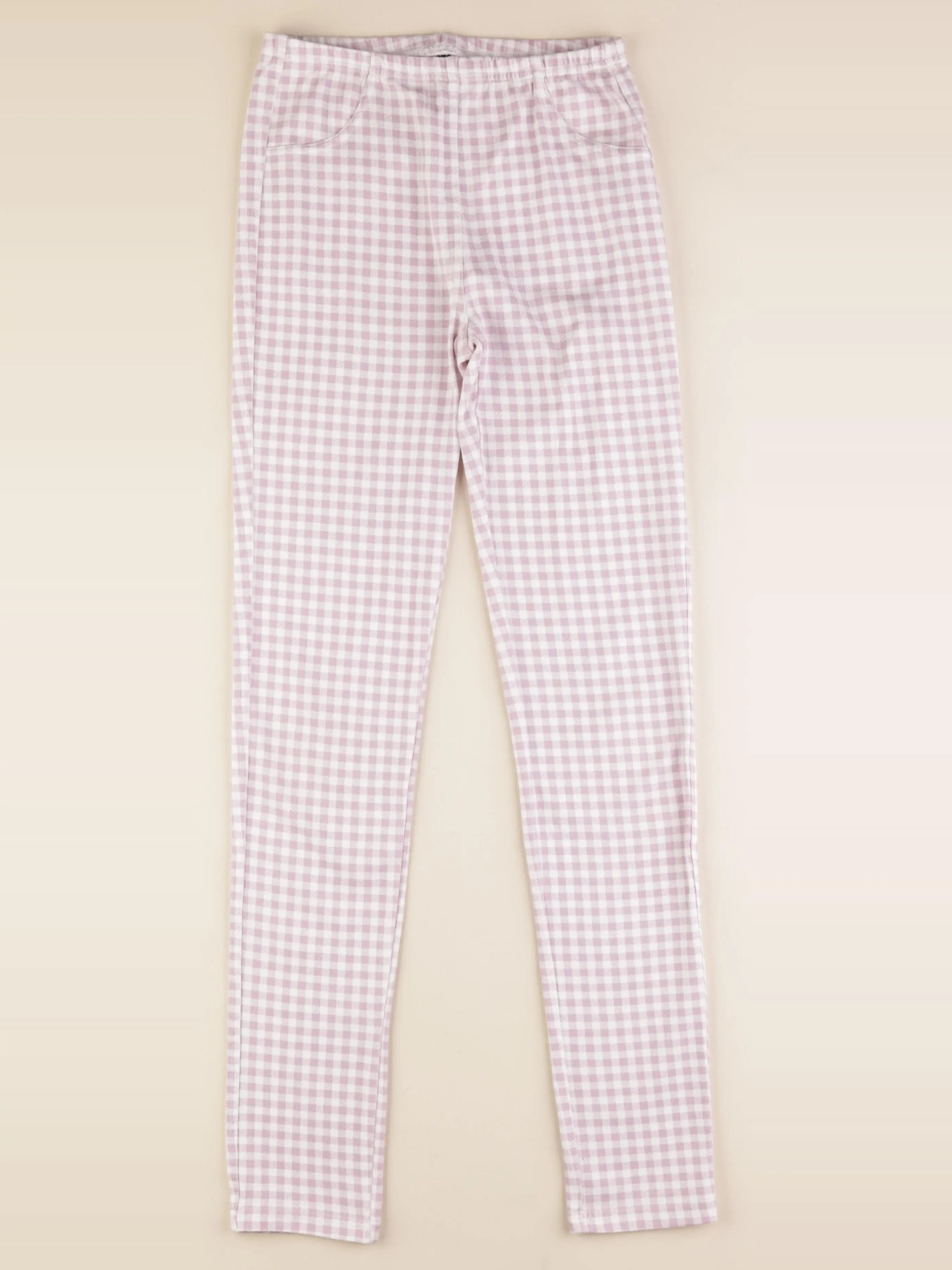 Calzedonia - legging rose, blanc - 11/12 ans