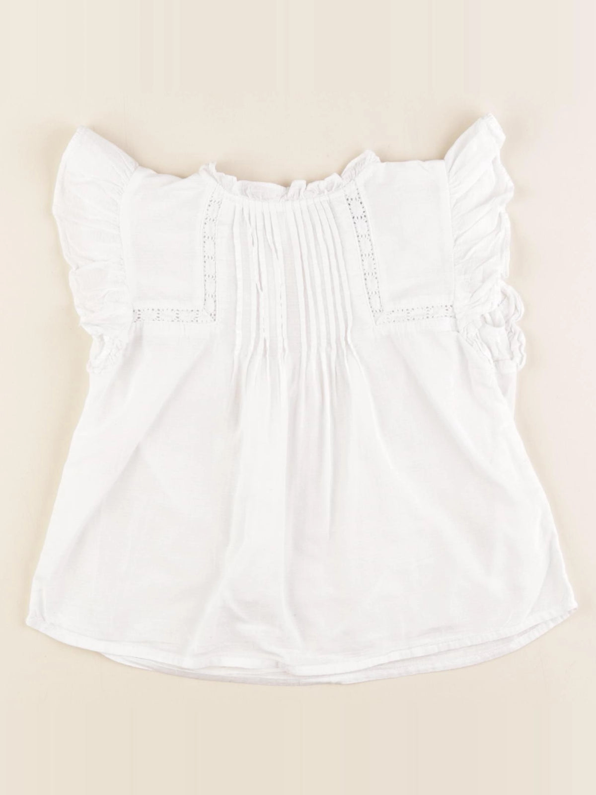 Boutchou - blouse blanc - 24 mois