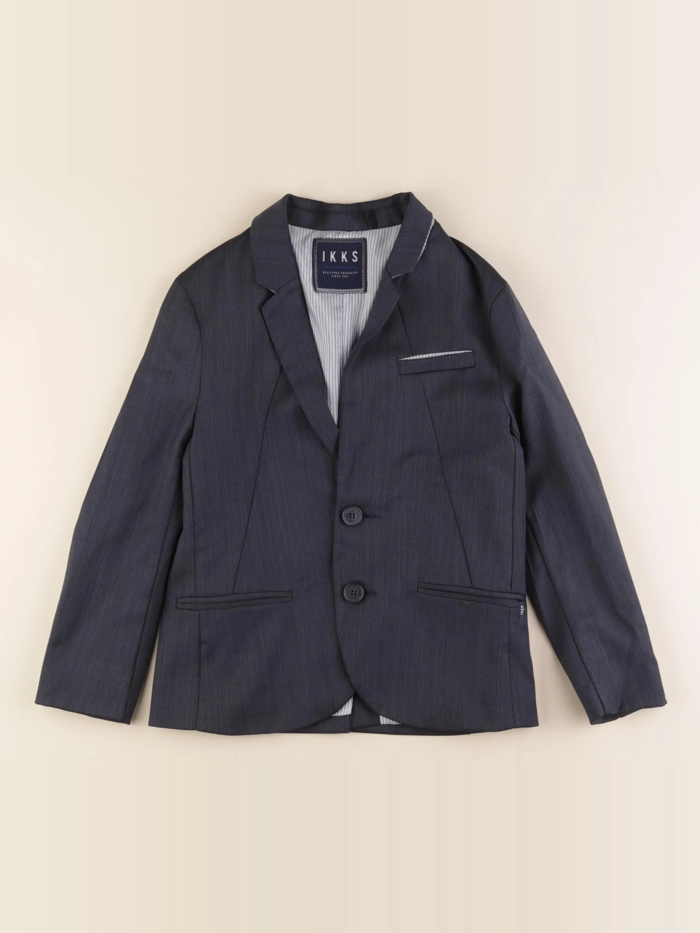 IKKS - veste gris - 8 ans
