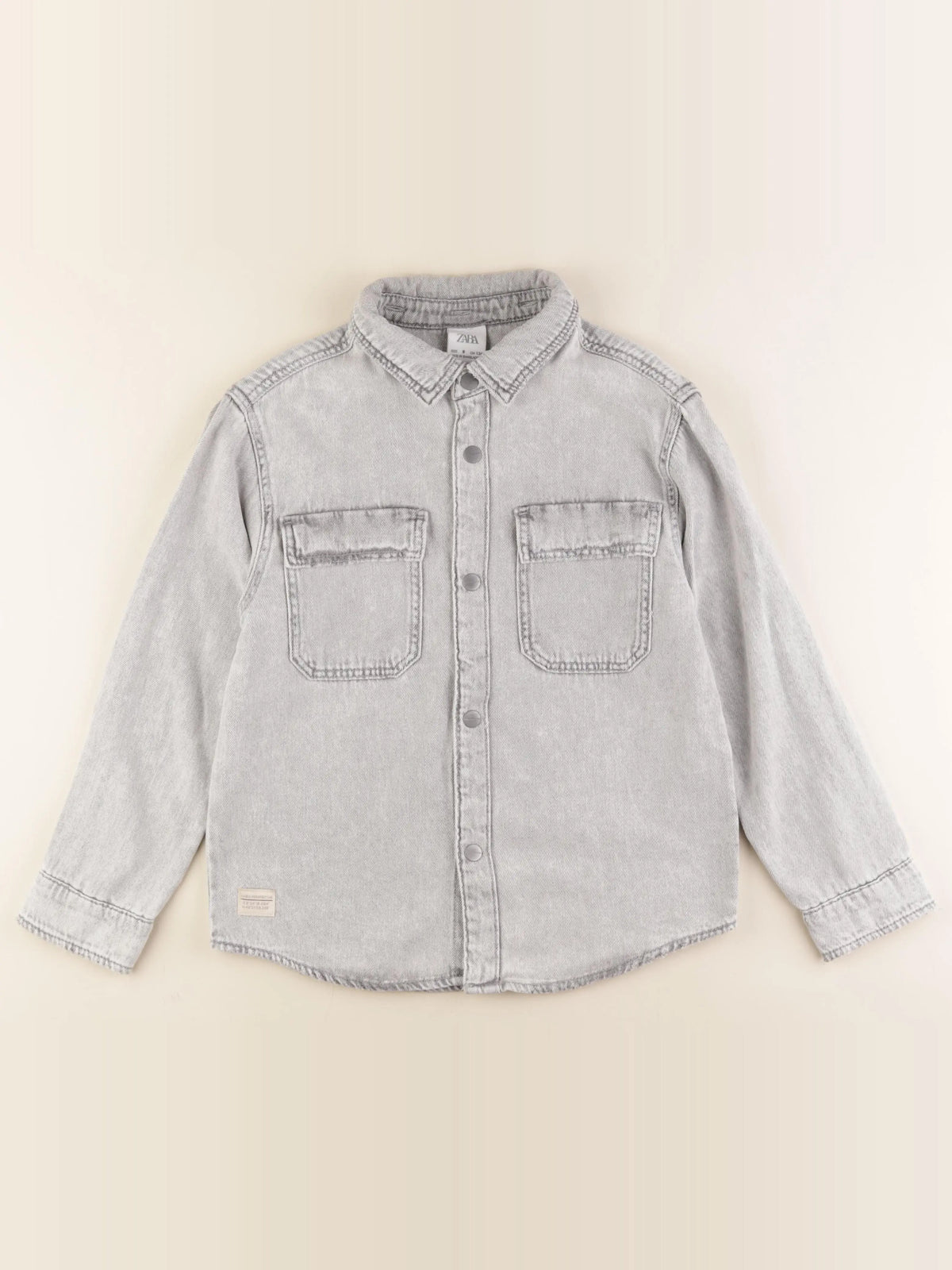 Zara - chemise gris - 9 ans