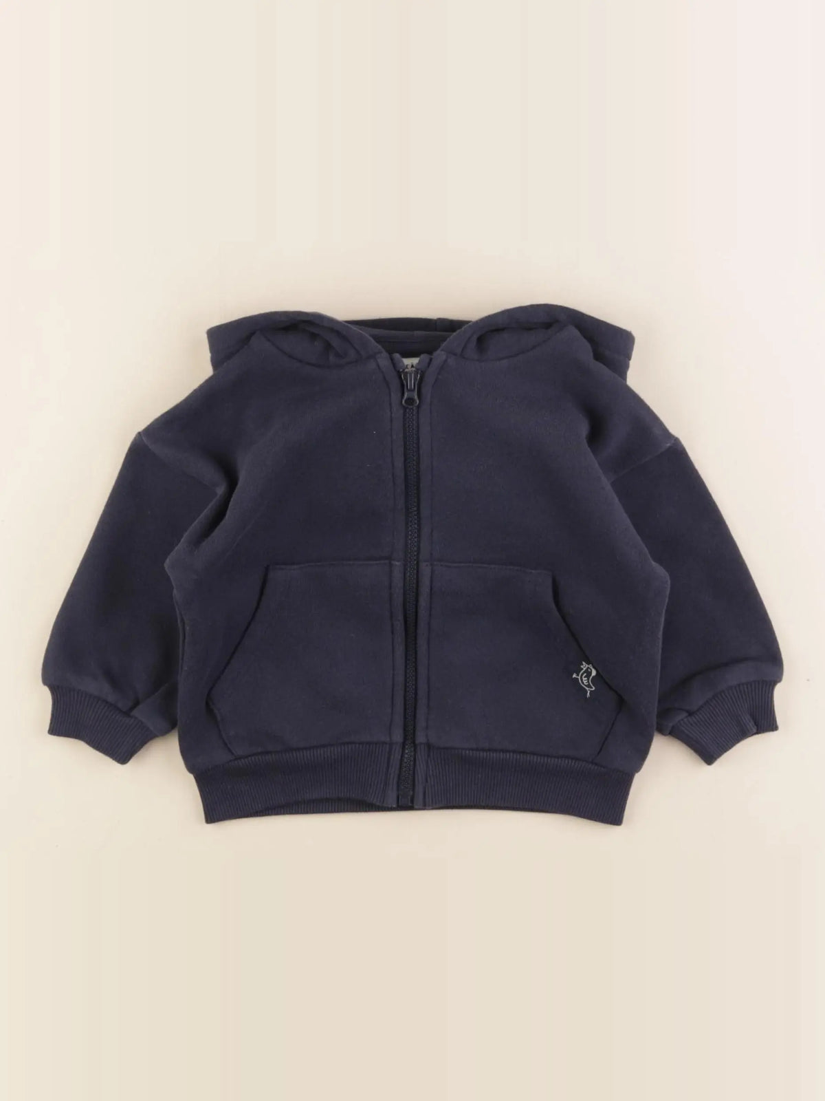 Tape à l'oeil - sweat bleu - 9 mois