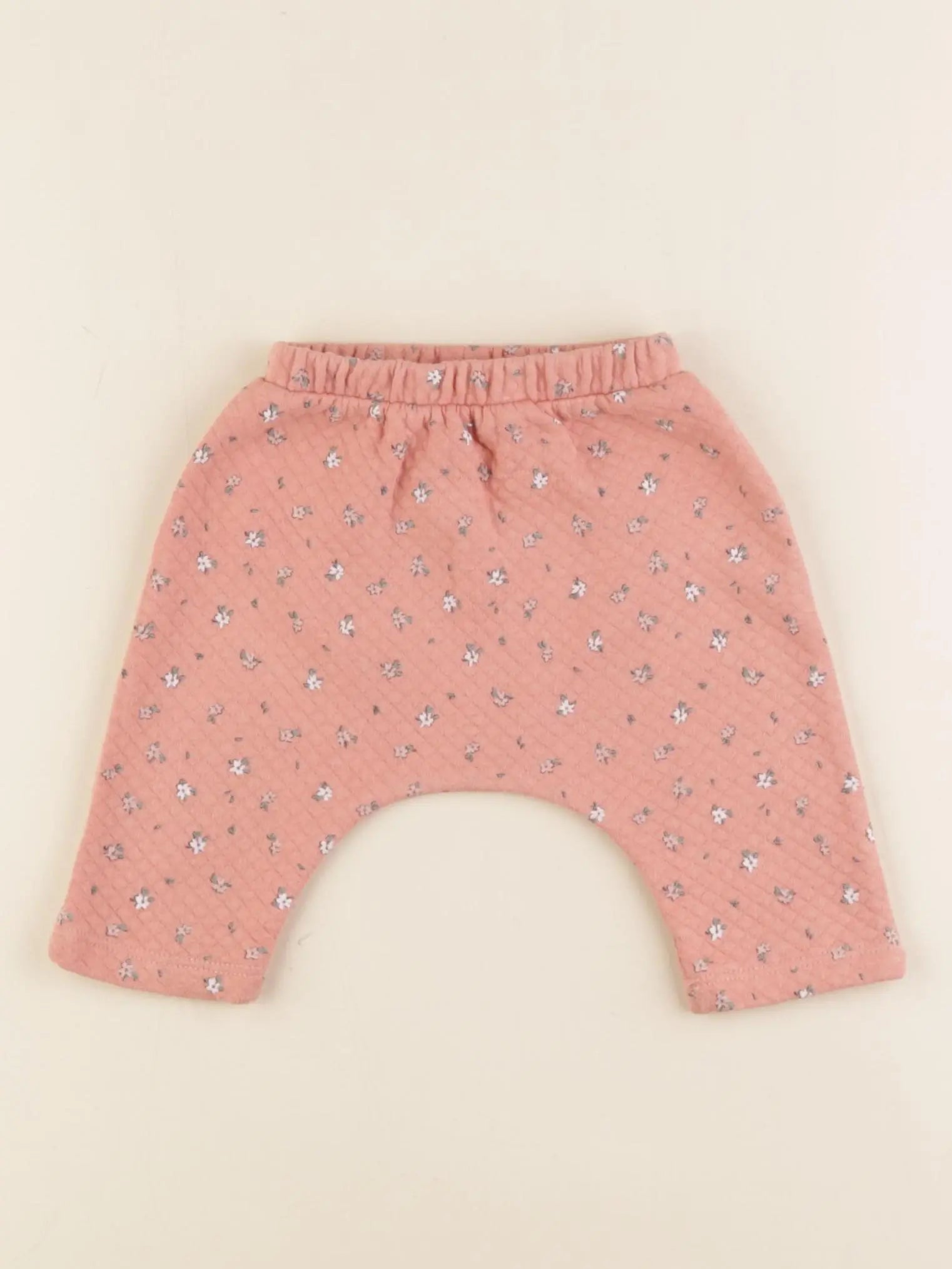 Vertbaudet - sarouel rose - 3 mois