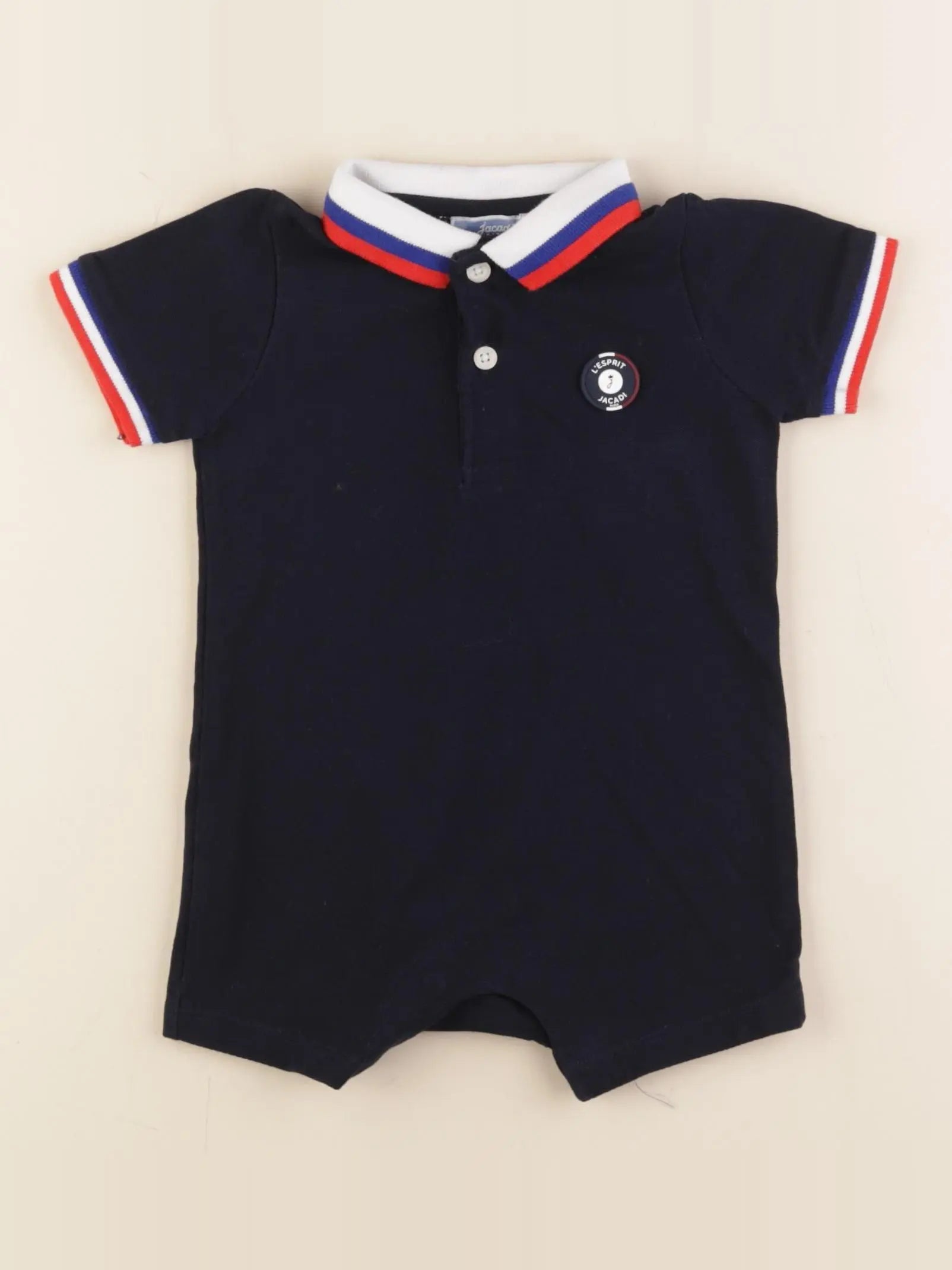 Jacadi - combinaison bleu - 12 mois