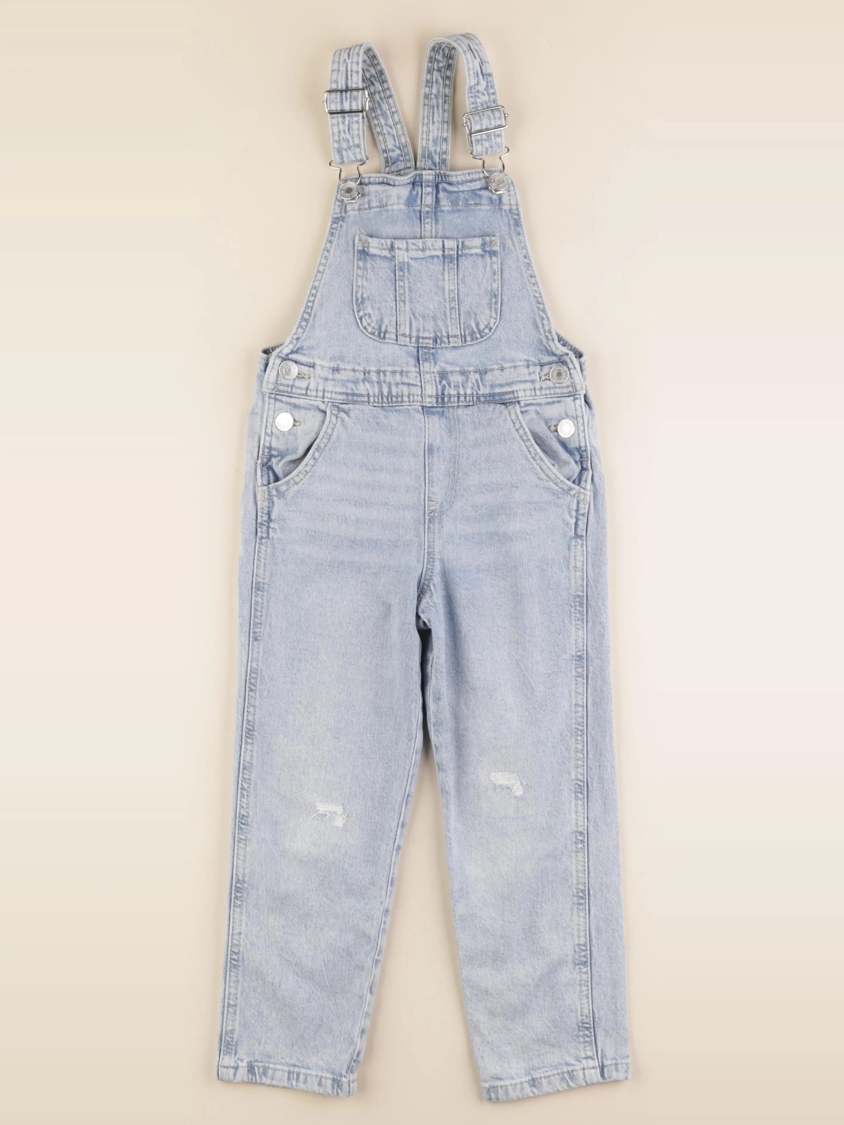 H&M - salopette bleu - 4/5 ans