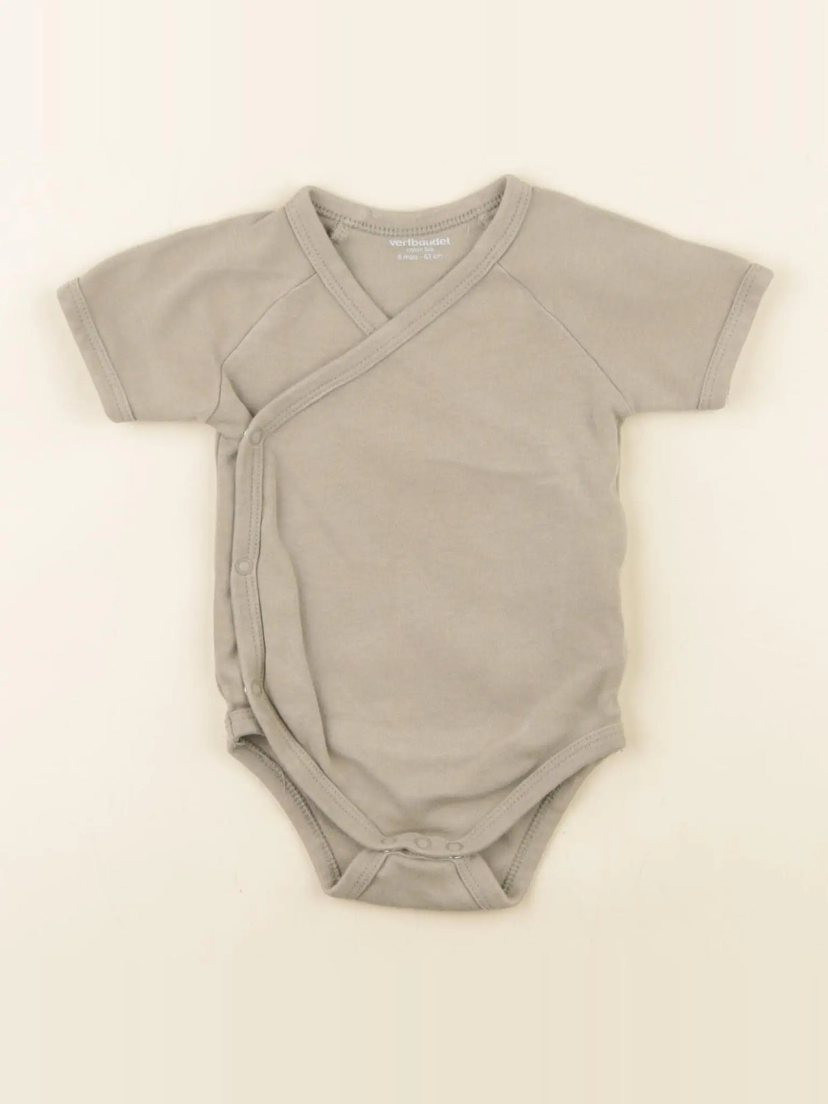 Vertbaudet - body vert - 6 mois