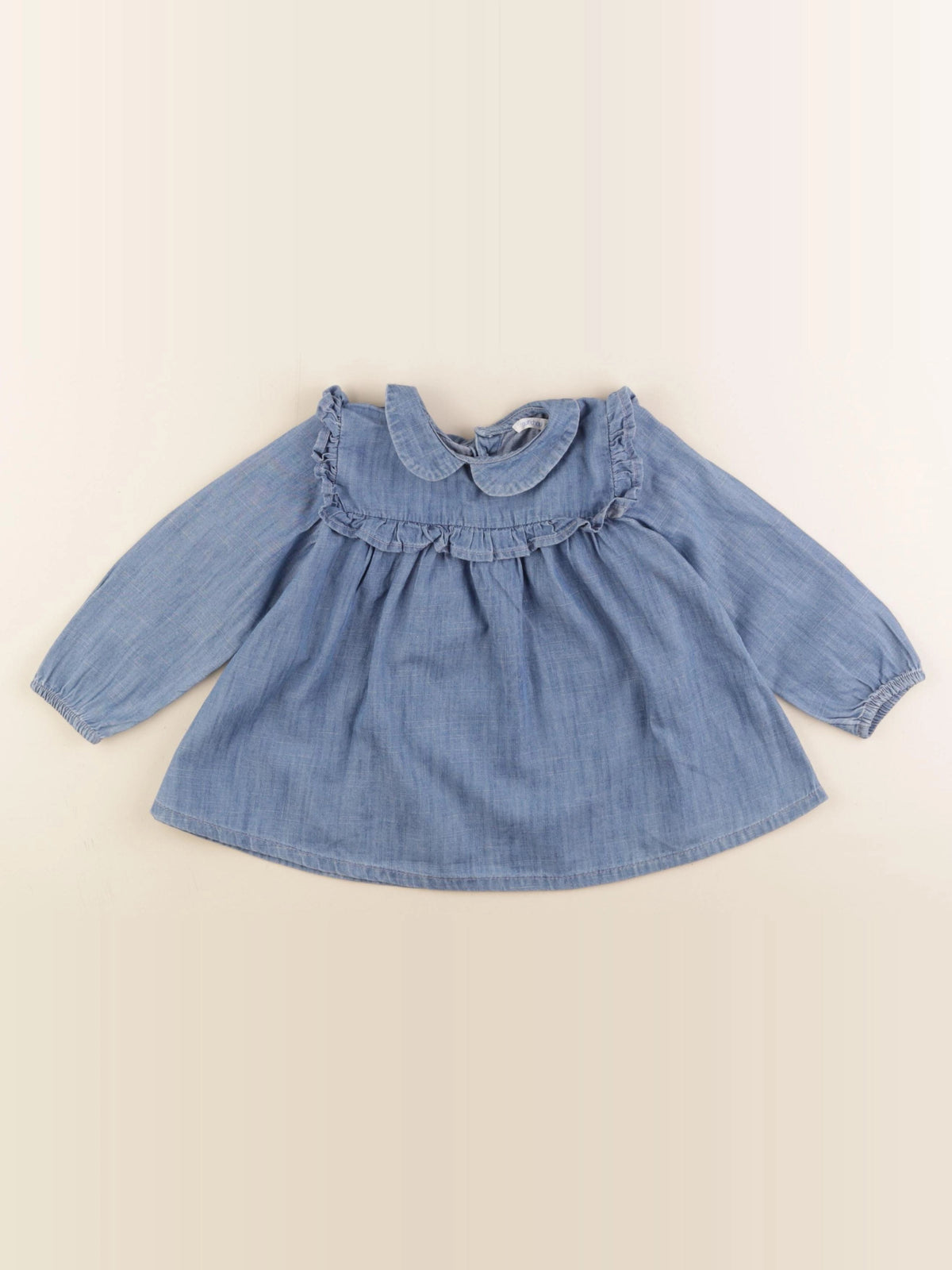 Boutchou - blouse bleu - 18 mois