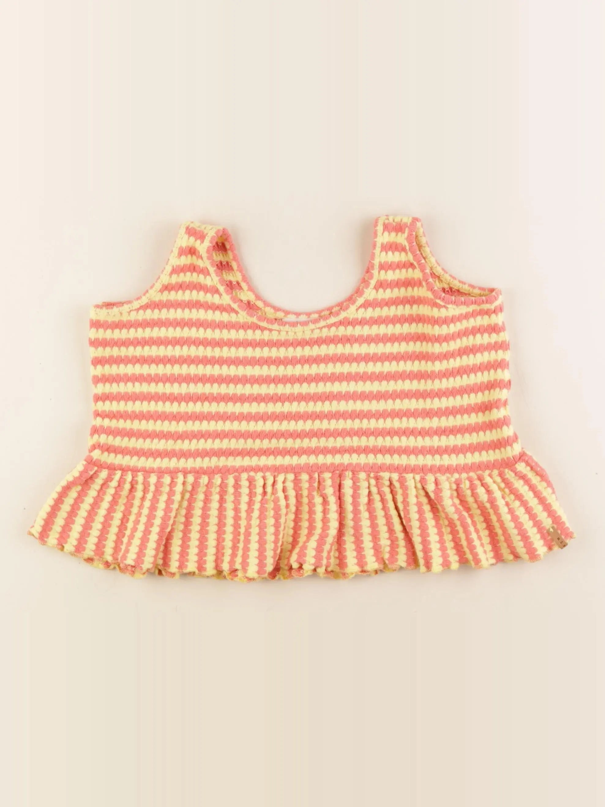 Nixnut - débardeur jaune, rose - 5 ans