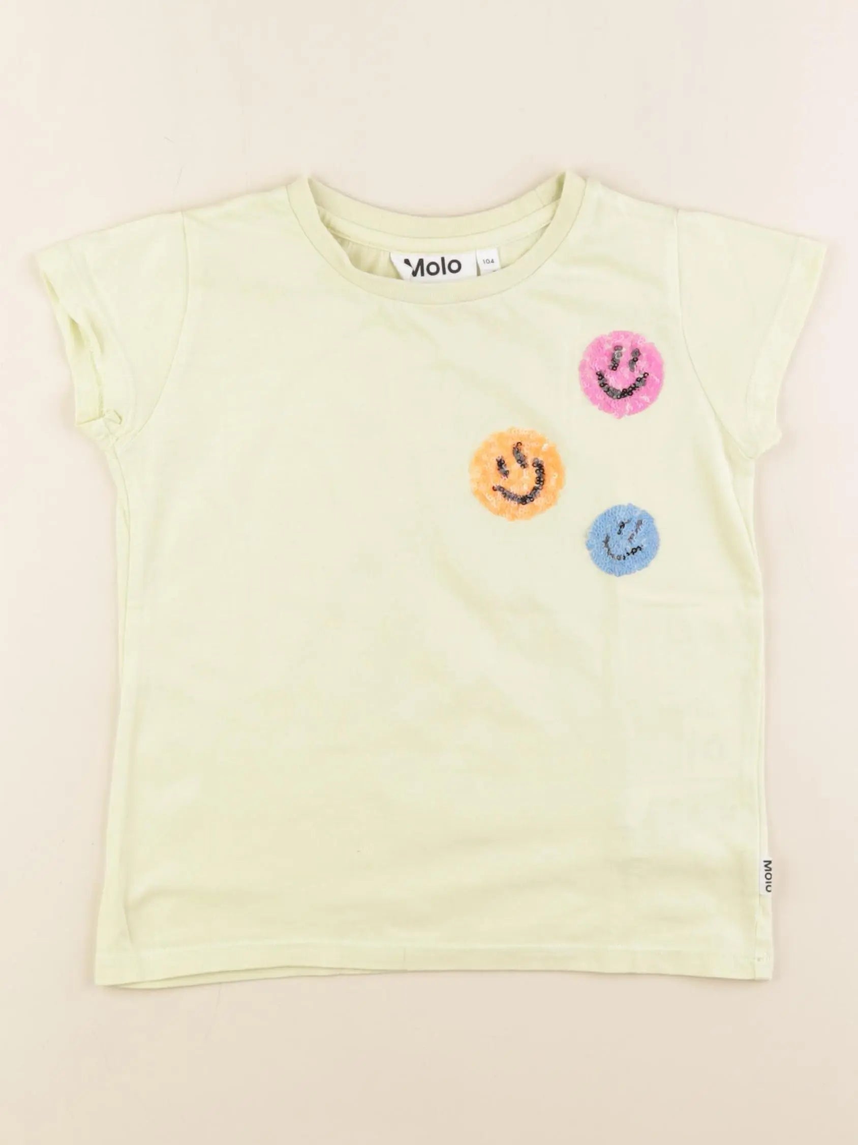 Molo - tee-shirt jaune - 4 ans