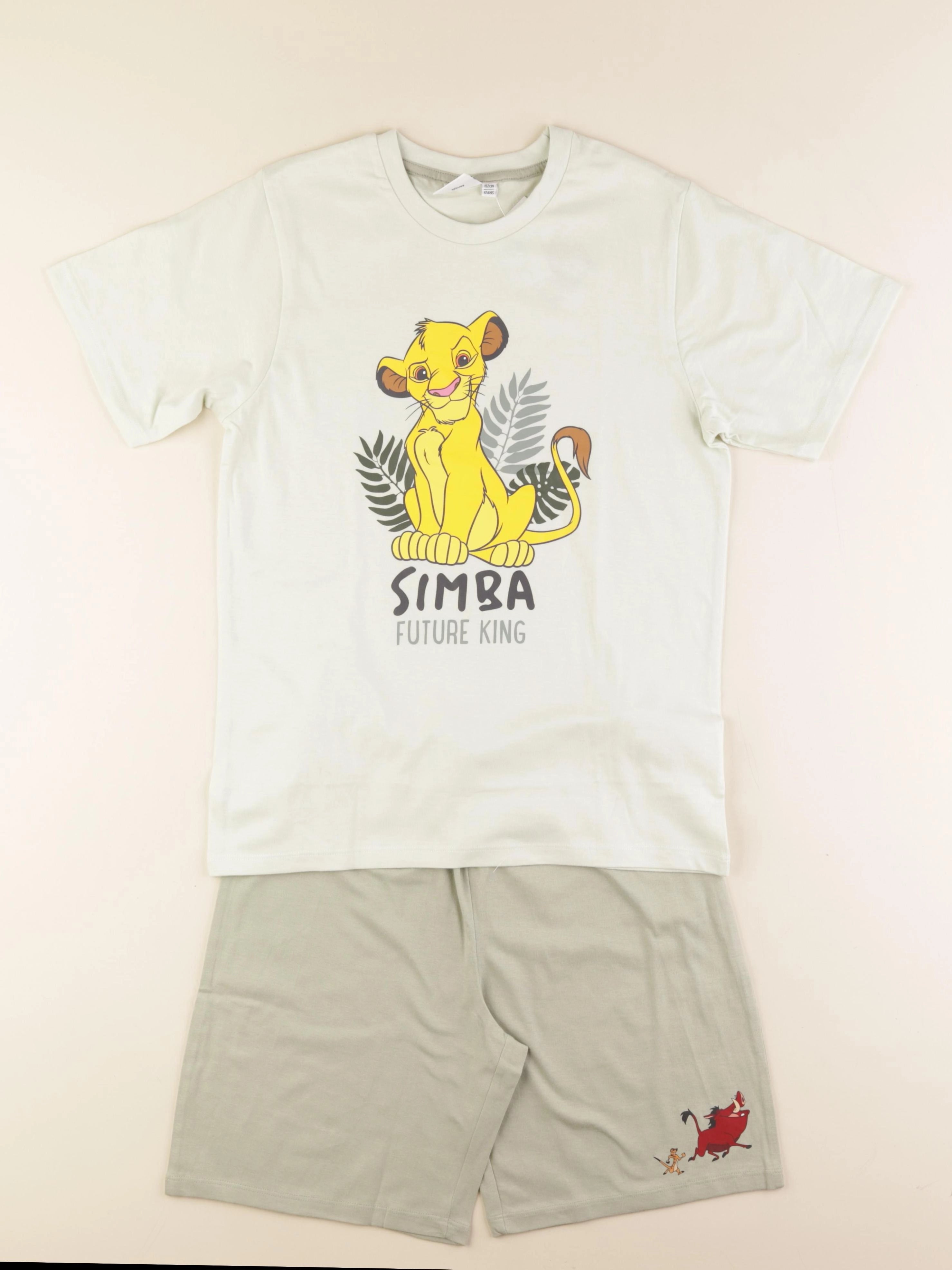 Vertbaudet - pyjama coton vert - 12 ans