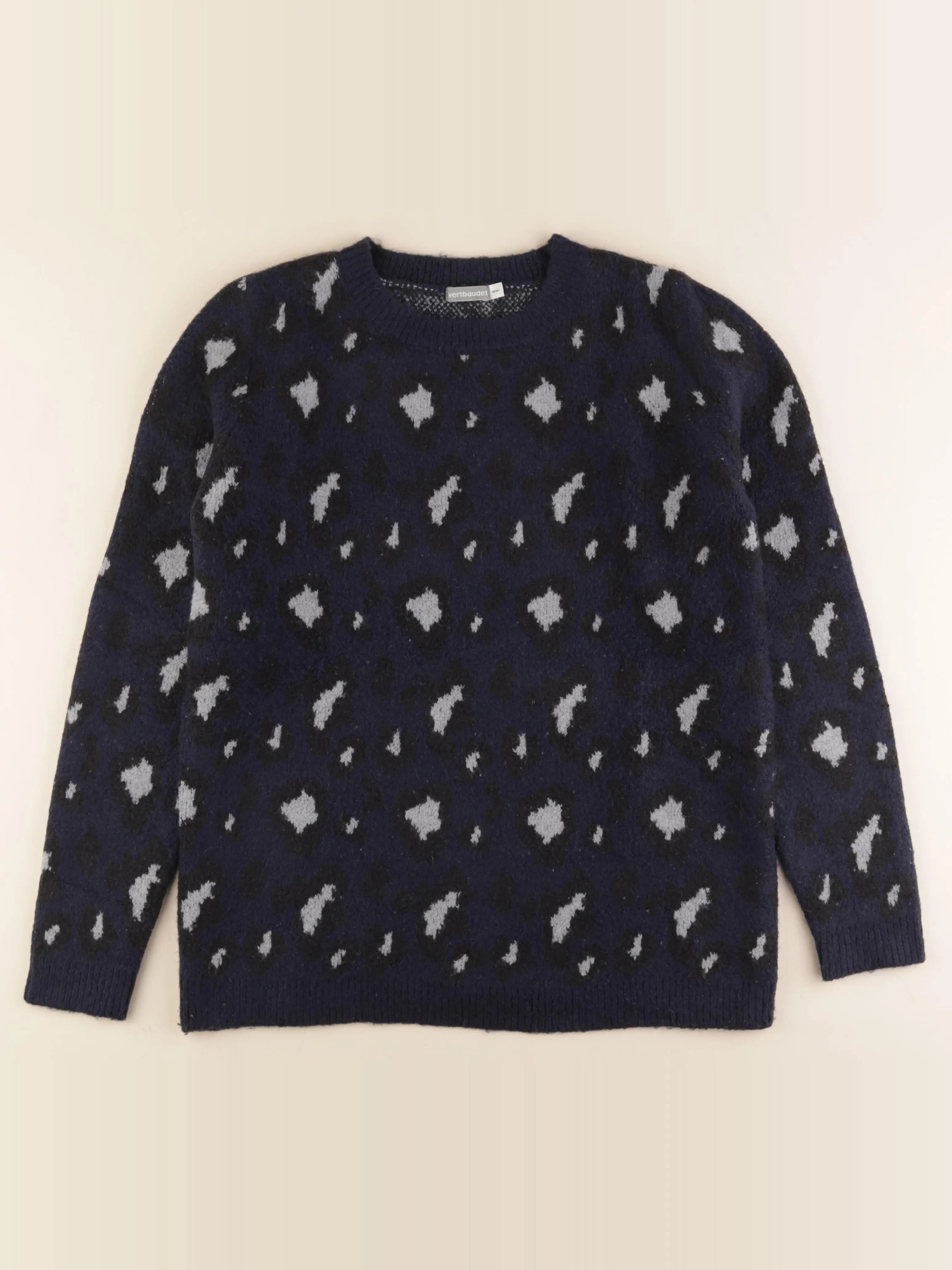 Vertbaudet - pull grossesse bleu - 38 à 40