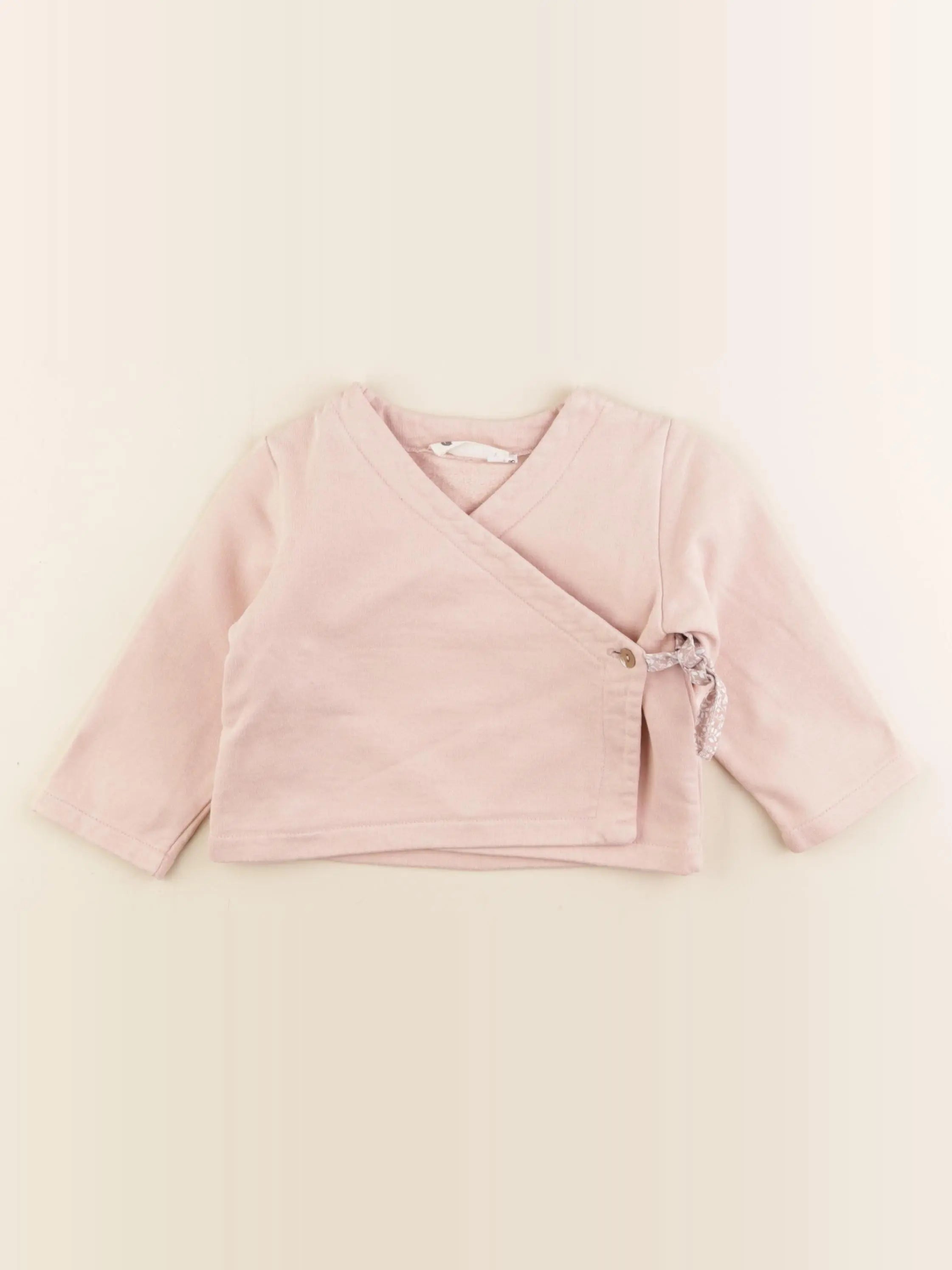 Risu Risu - sweat rose - 18 mois