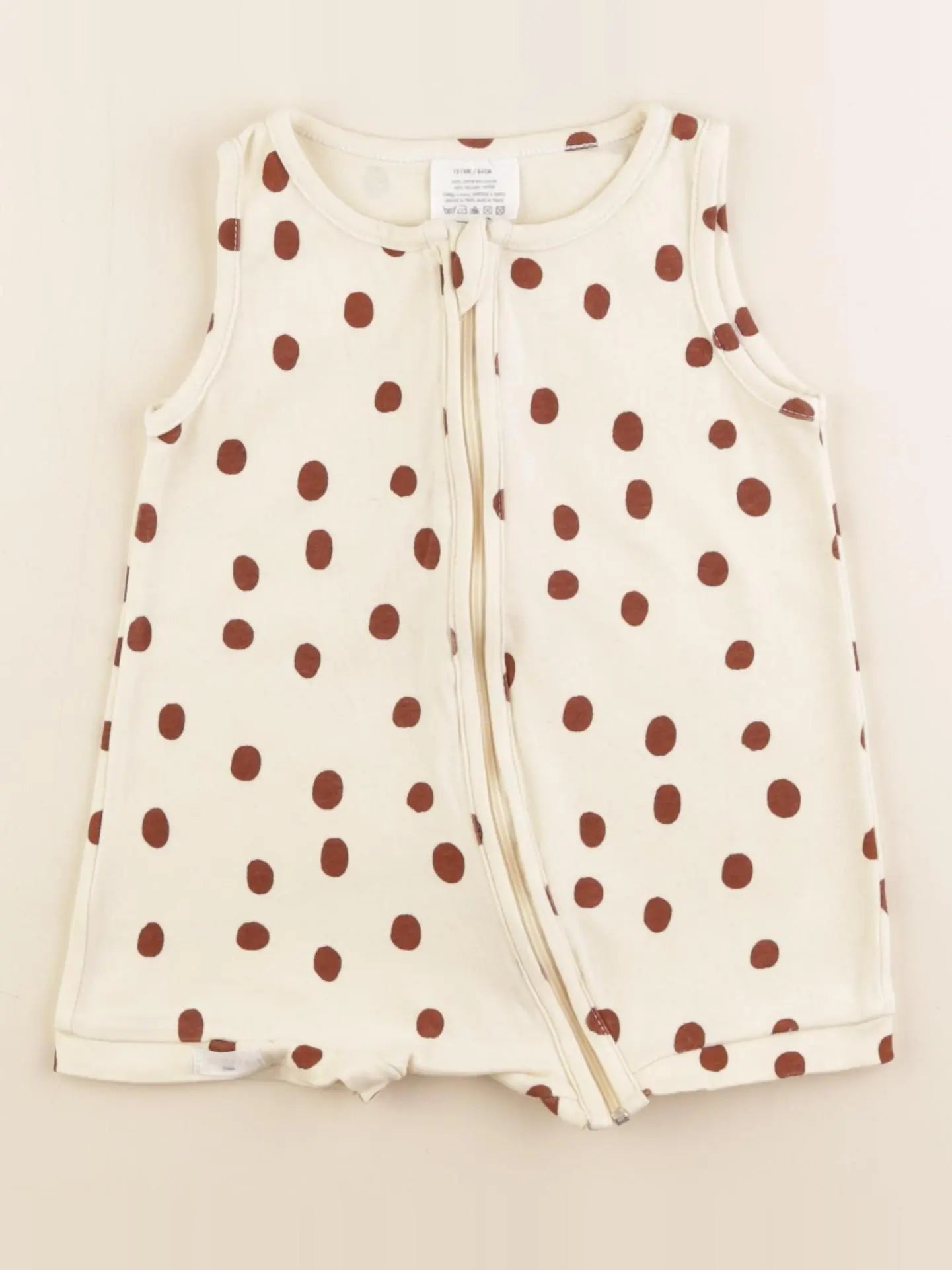 Comète - combinaison beige - 12/18 mois