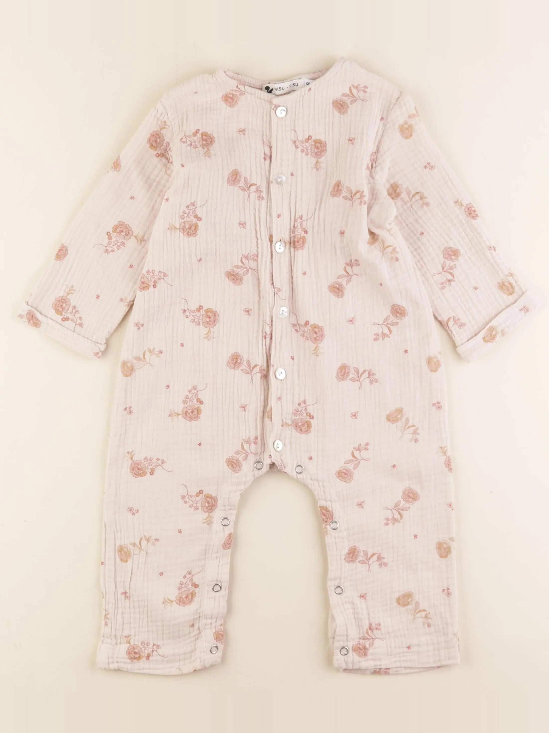 Risu Risu - combinaison rose - 18 mois