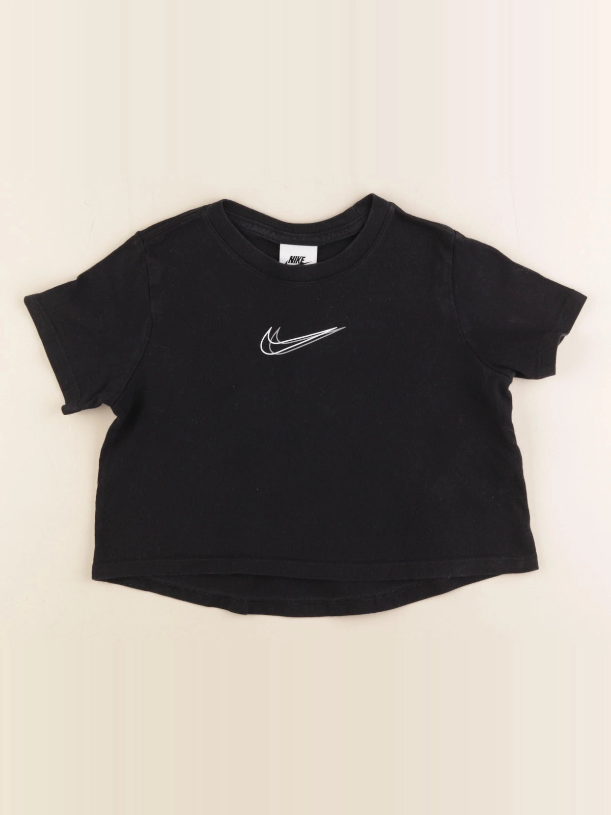 Nike - tee-shirt noir - 8/9 ans