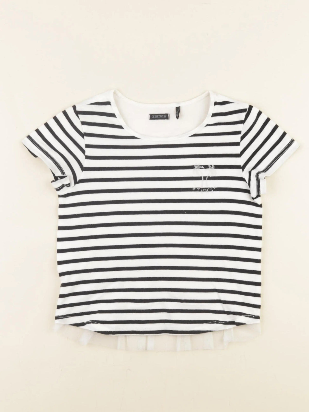 IKKS - tee-shirt bleu - 6 ans