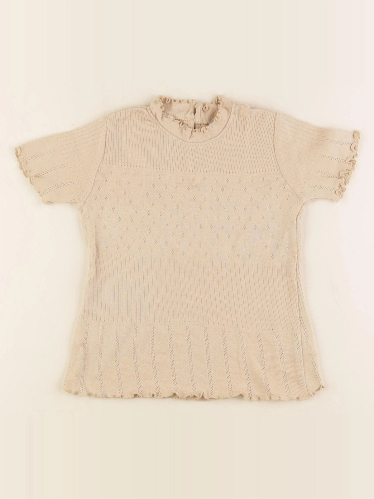 H&M - tee-shirt marron - 18/24 mois