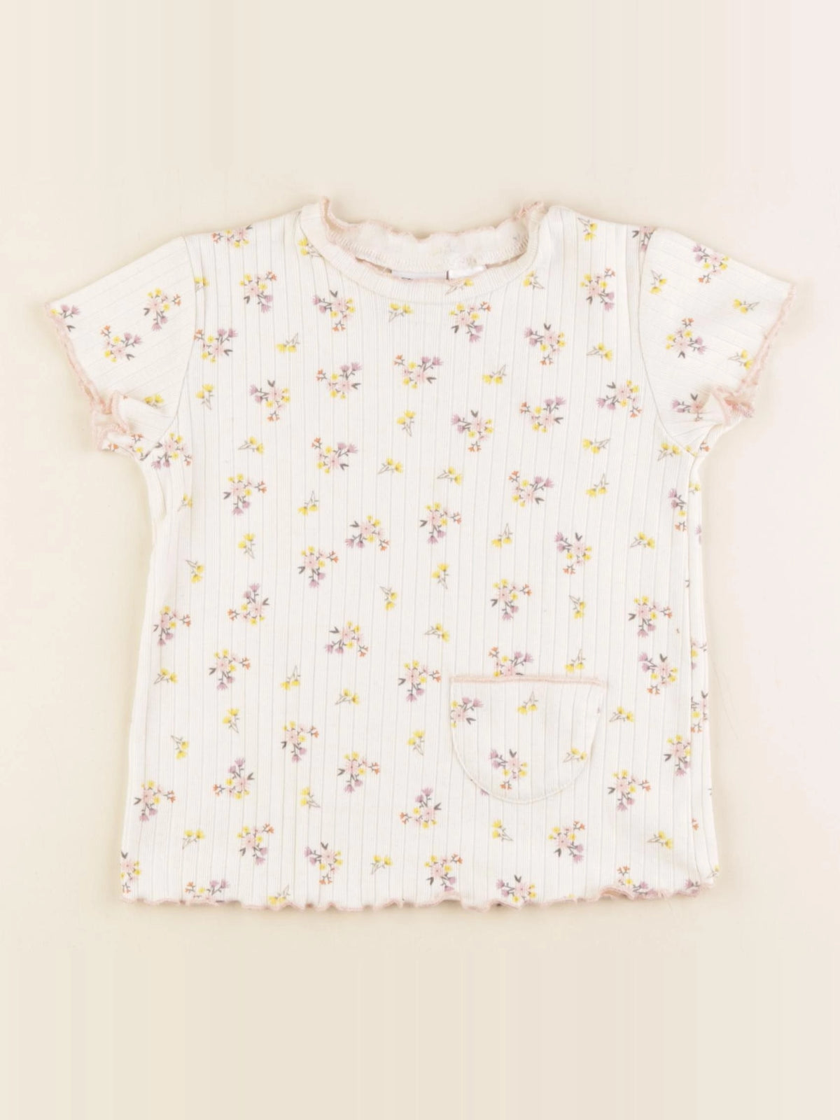 Zara - tee-shirt multicolore - 18/24 mois