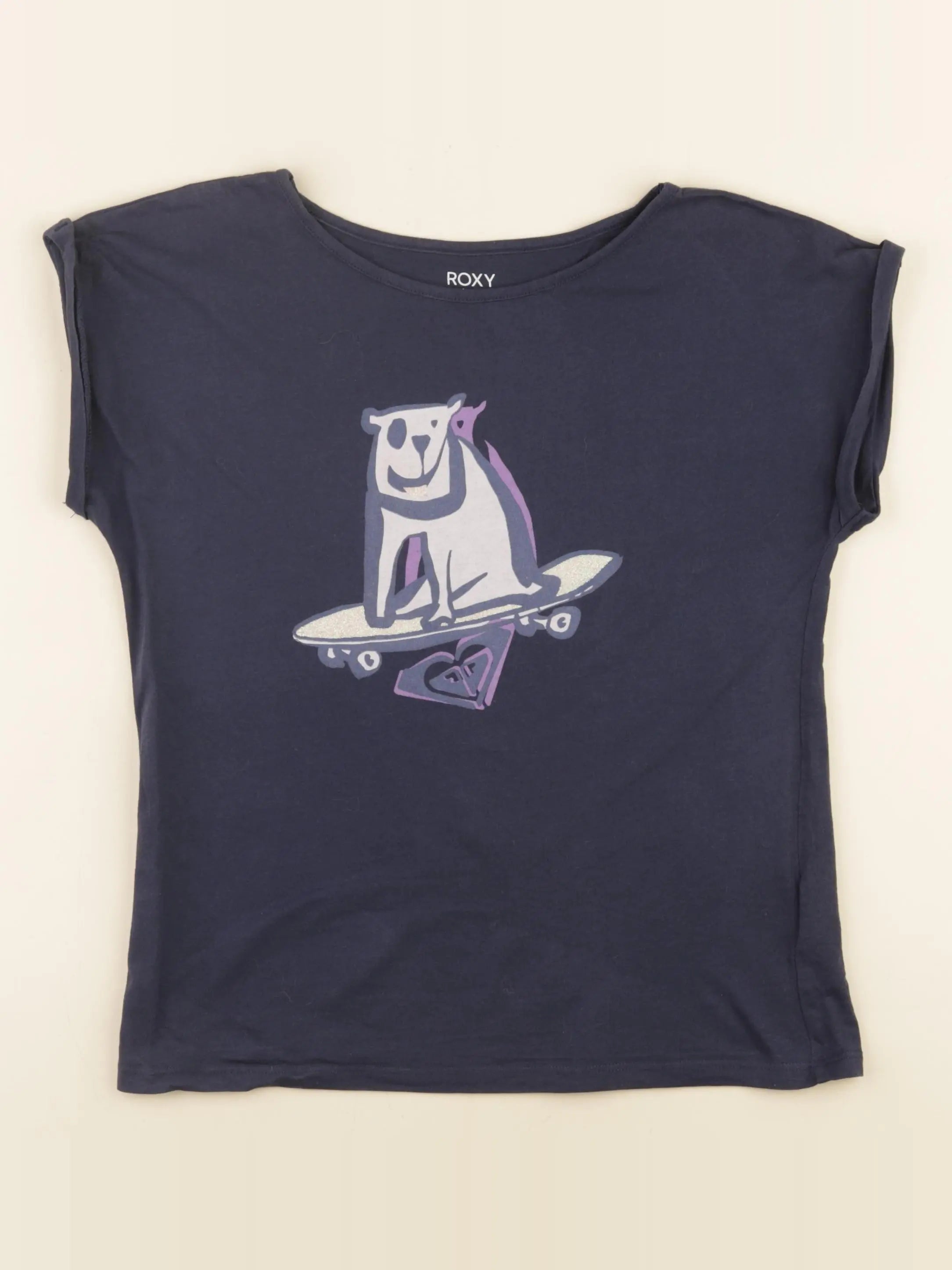Roxy - tee-shirt bleu - 12 ans