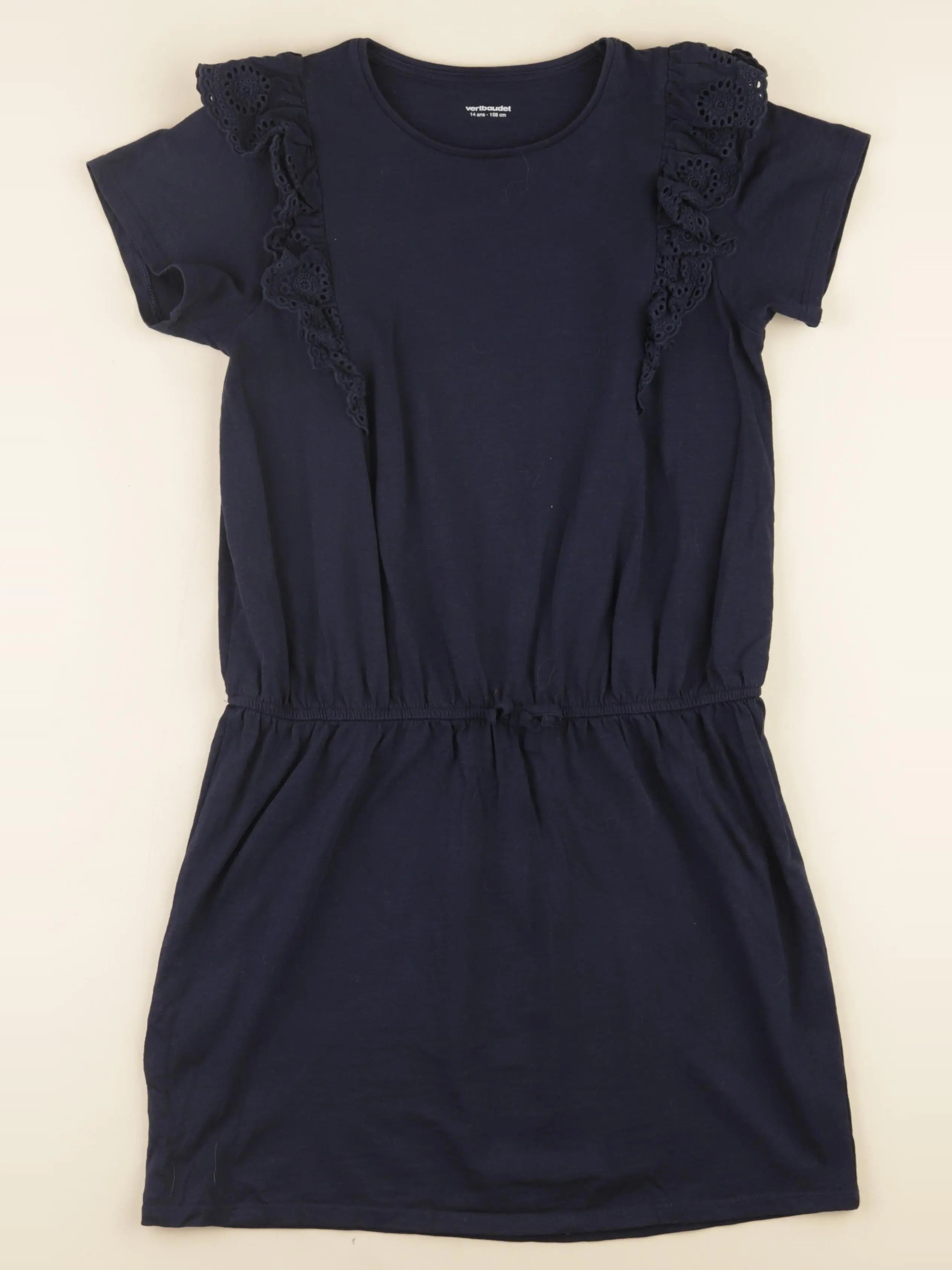 Vertbaudet - robe bleu - 14 ans