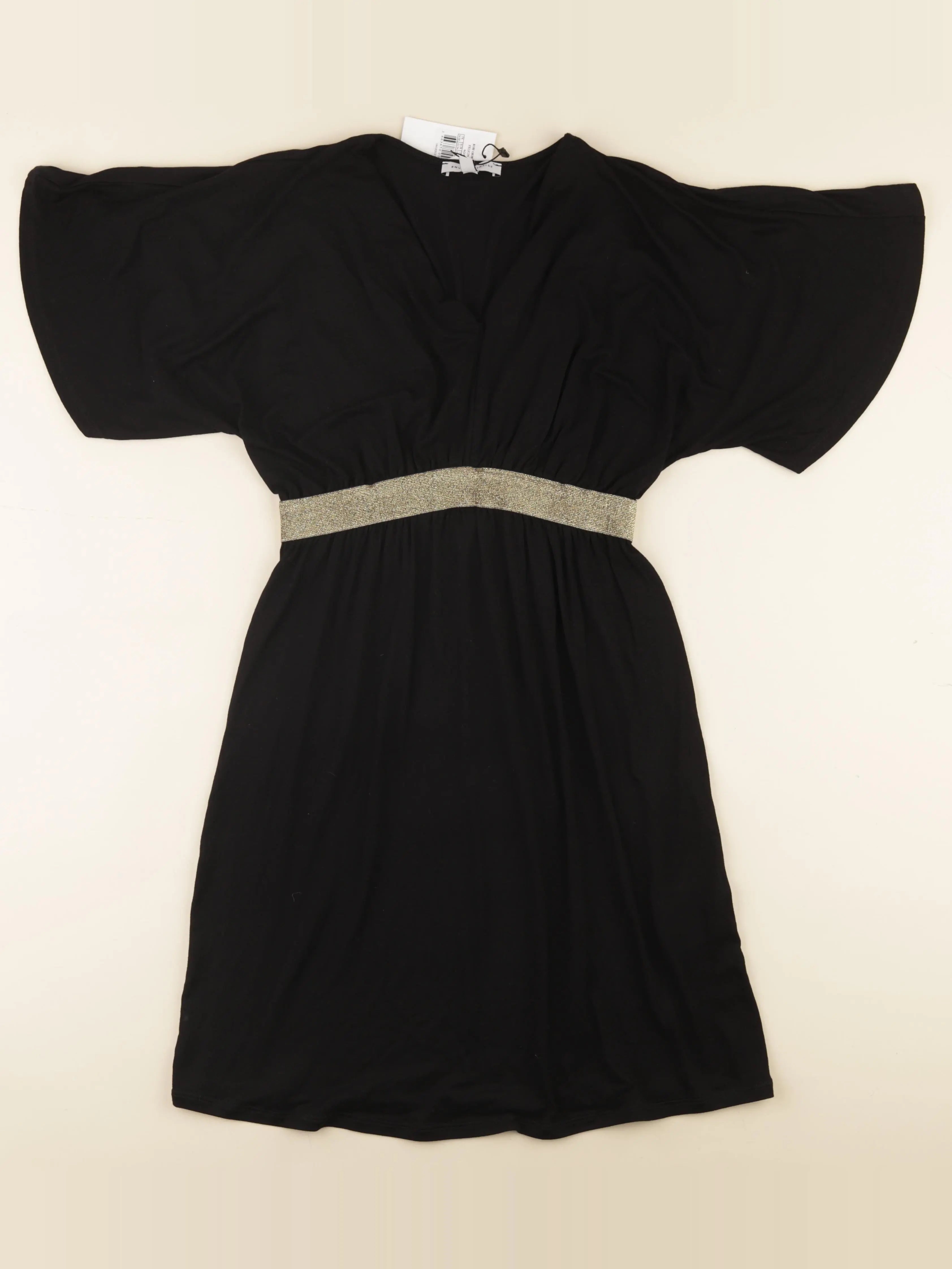 Envie de fraise - robe grossesse noir, or - 34 à 36