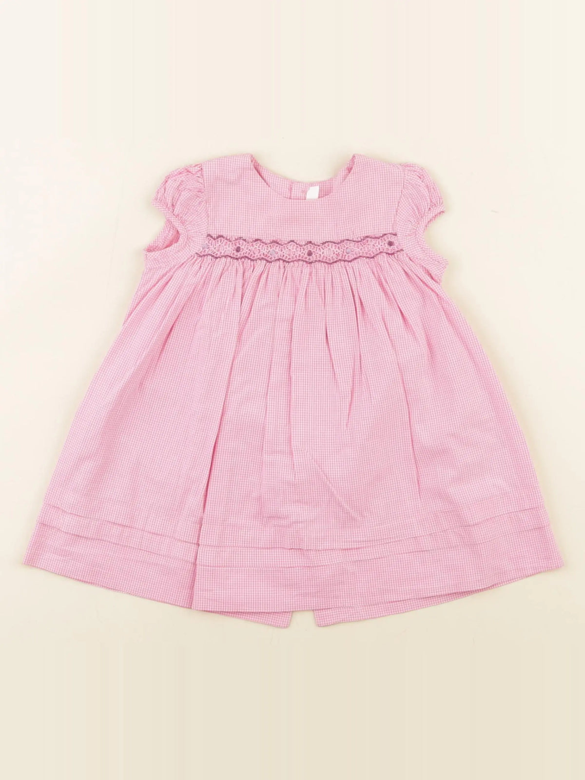 Jacadi - robe rose - 6 mois
