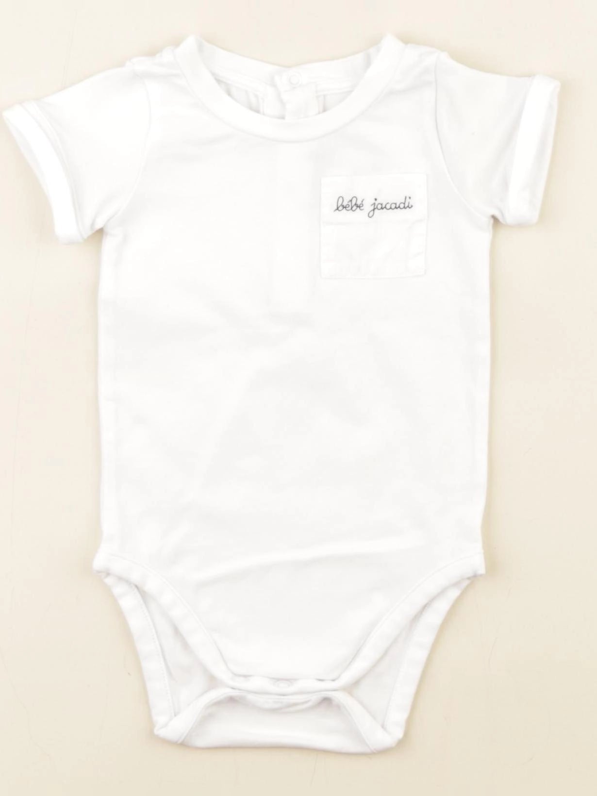 Jacadi - body blanc - 6 mois