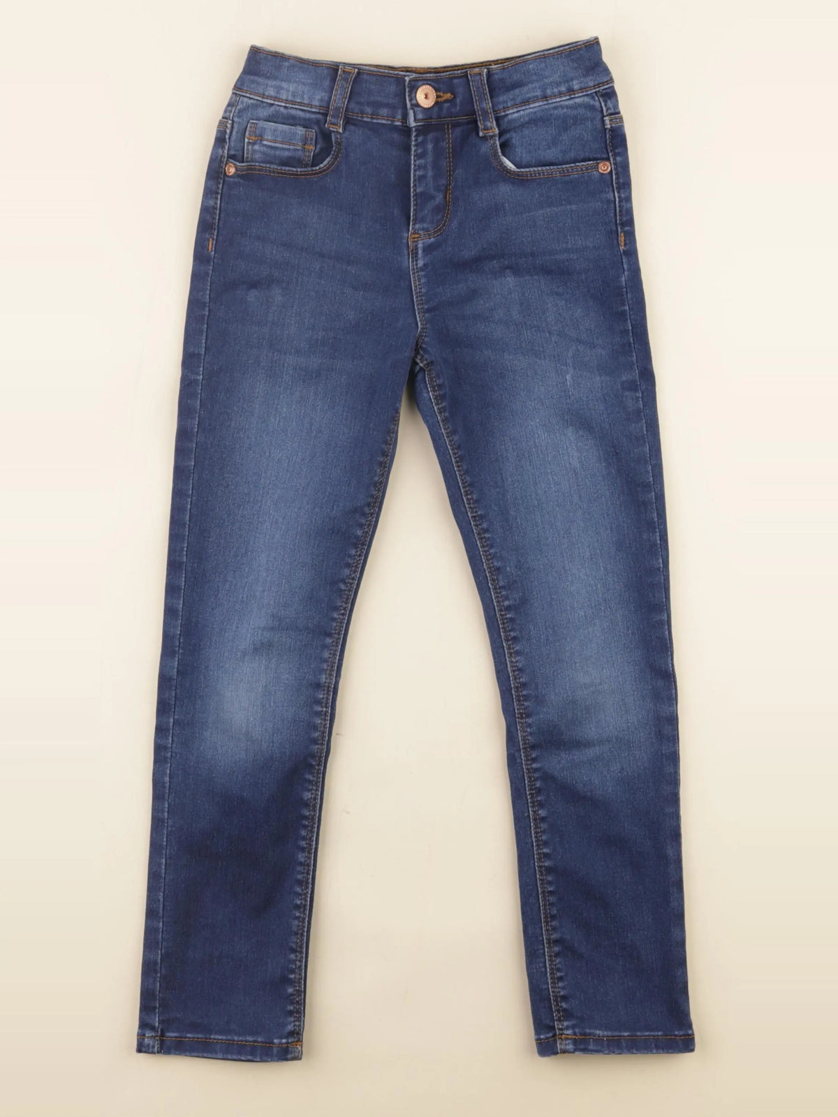 Vertbaudet - jean bleu - 7 ans