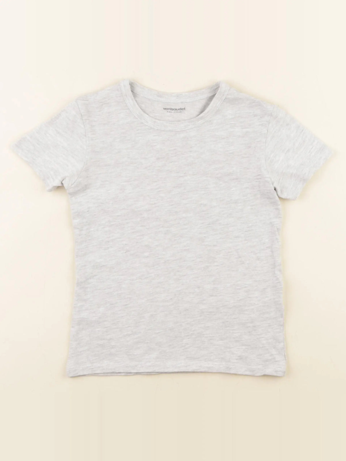 Vertbaudet - maillot de corps gris - 5 ans