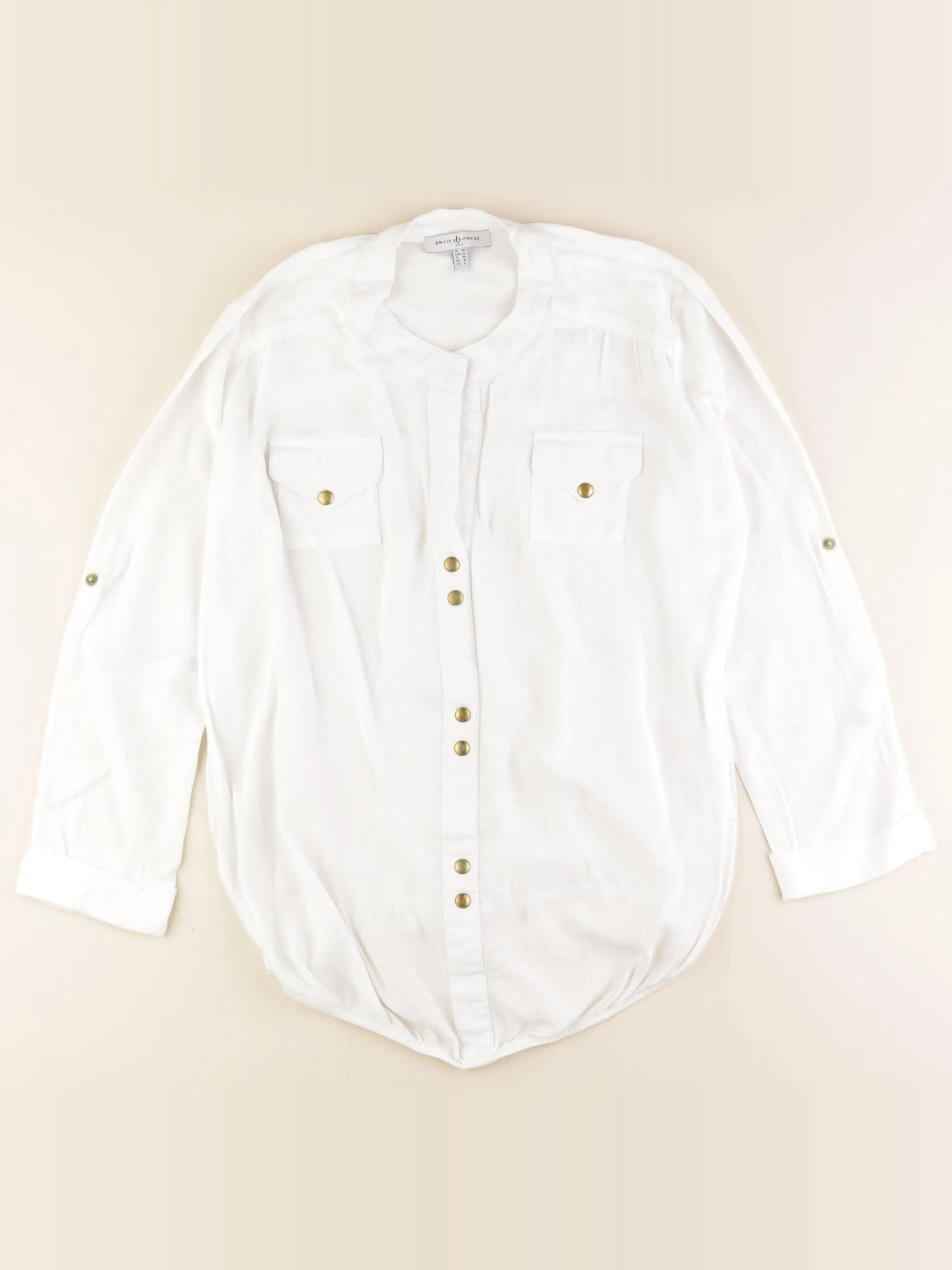 Envie de fraise - chemise grossesse blanc - 36