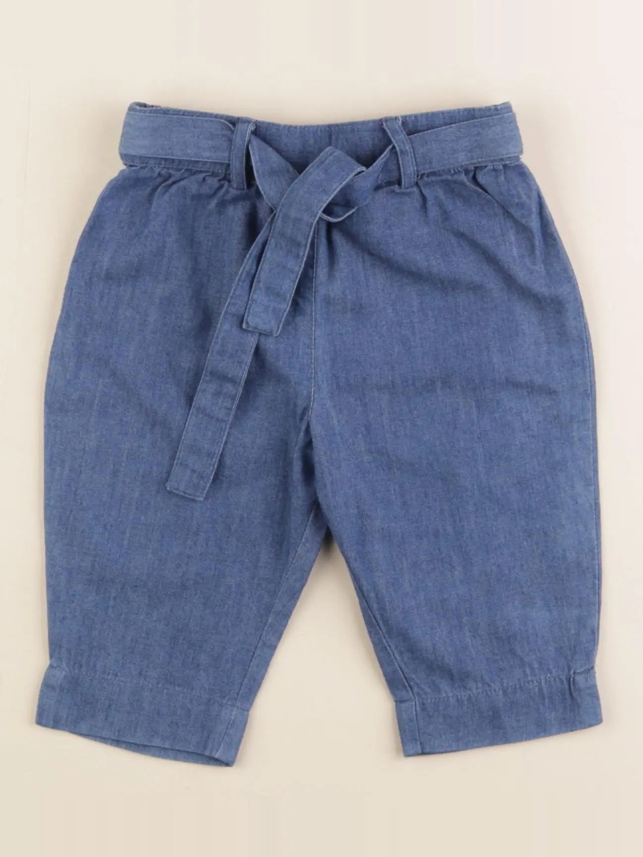 Cyrillus - pantalon bleu - 6 mois