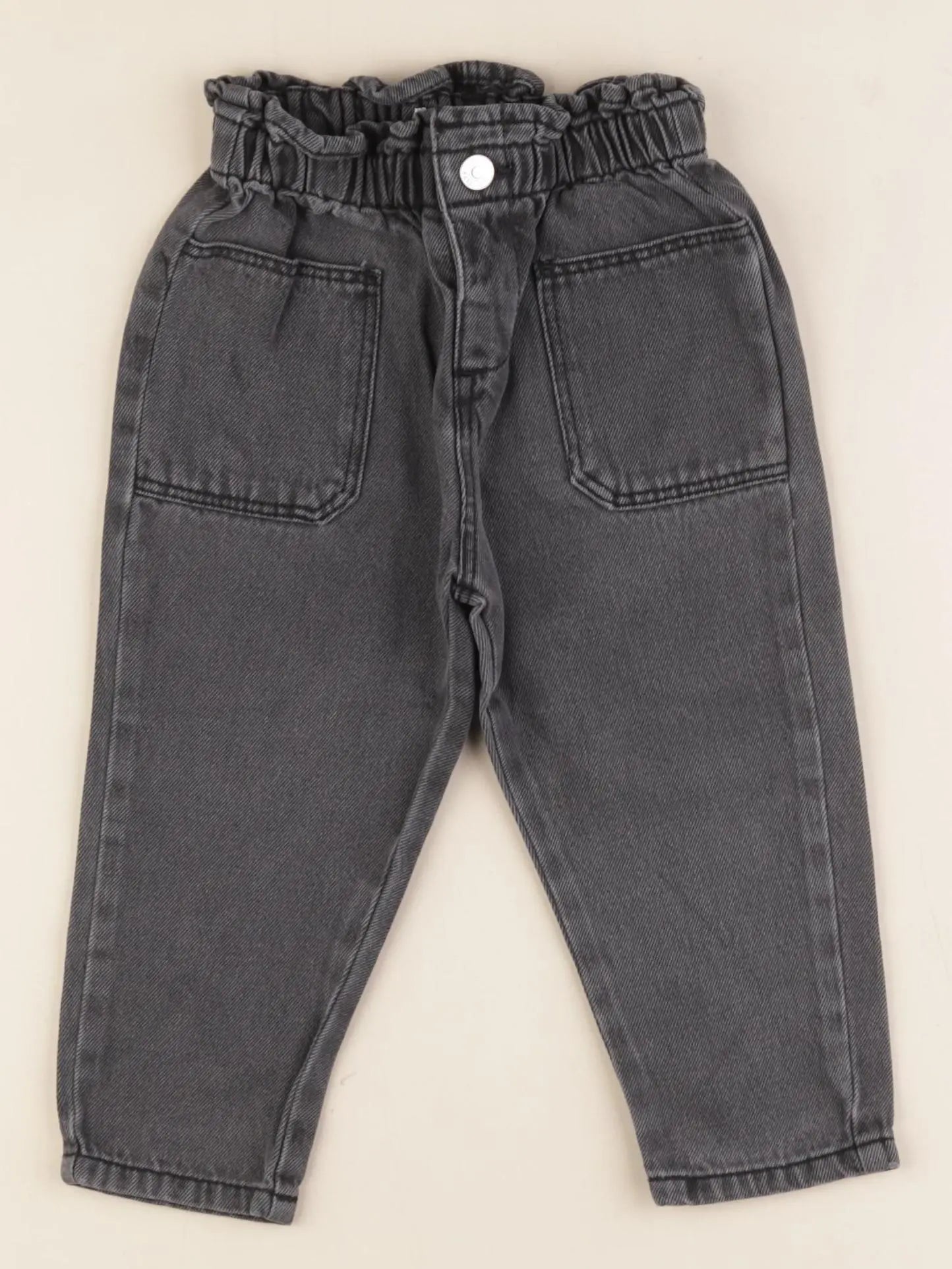 Zara - jean gris - 12/18 mois