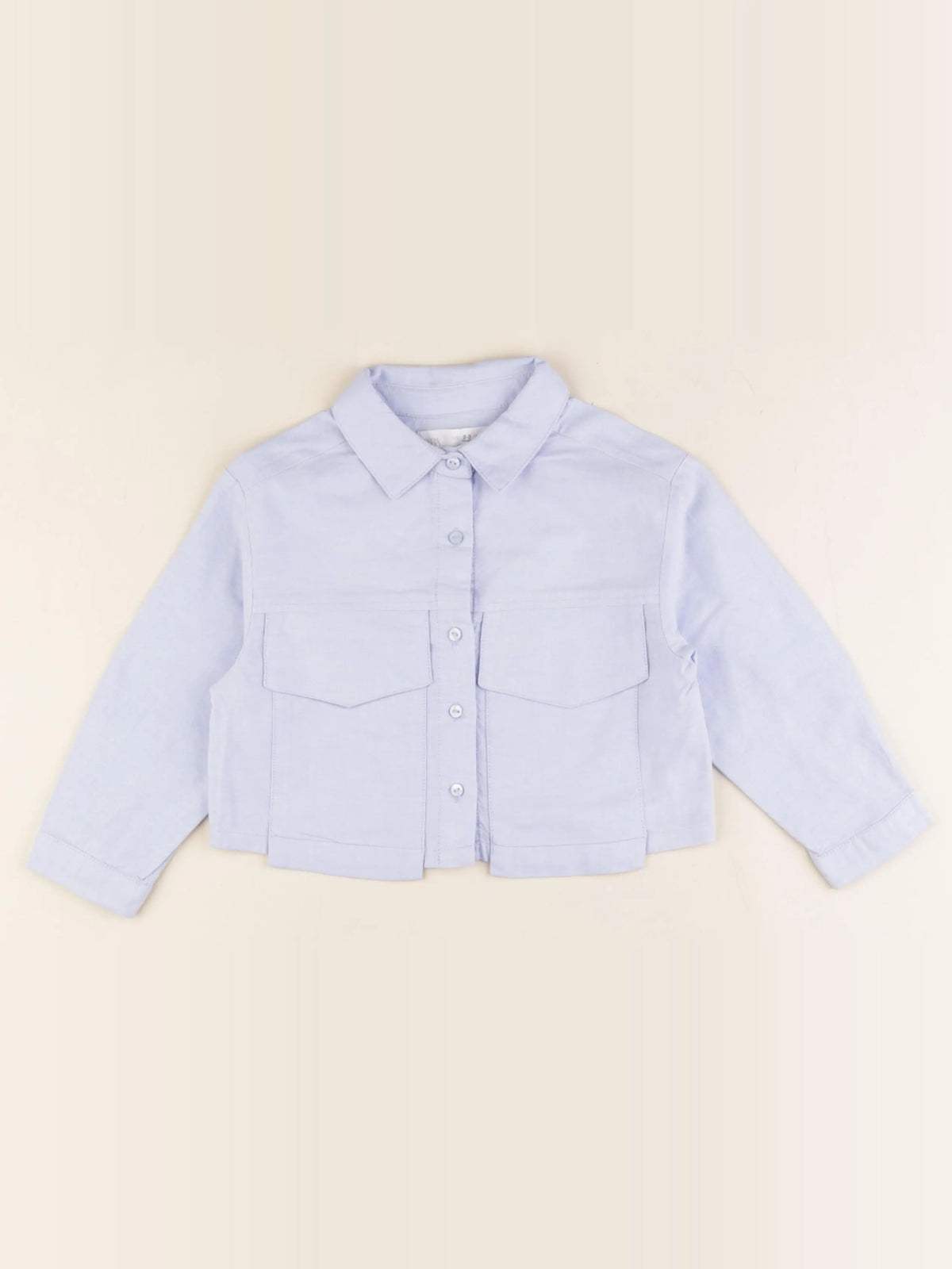 Zara - chemise bleu - 2/3 ans