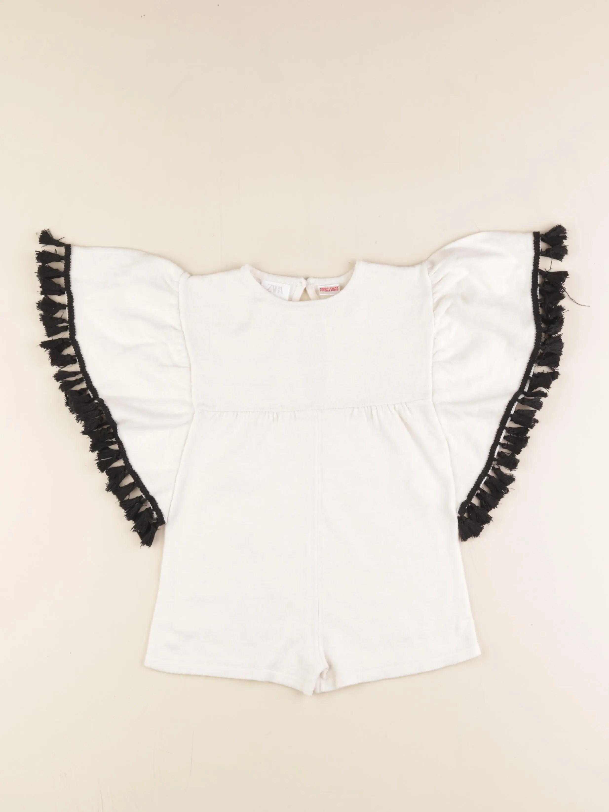 Zara - combinaison blanc - 12/18 mois