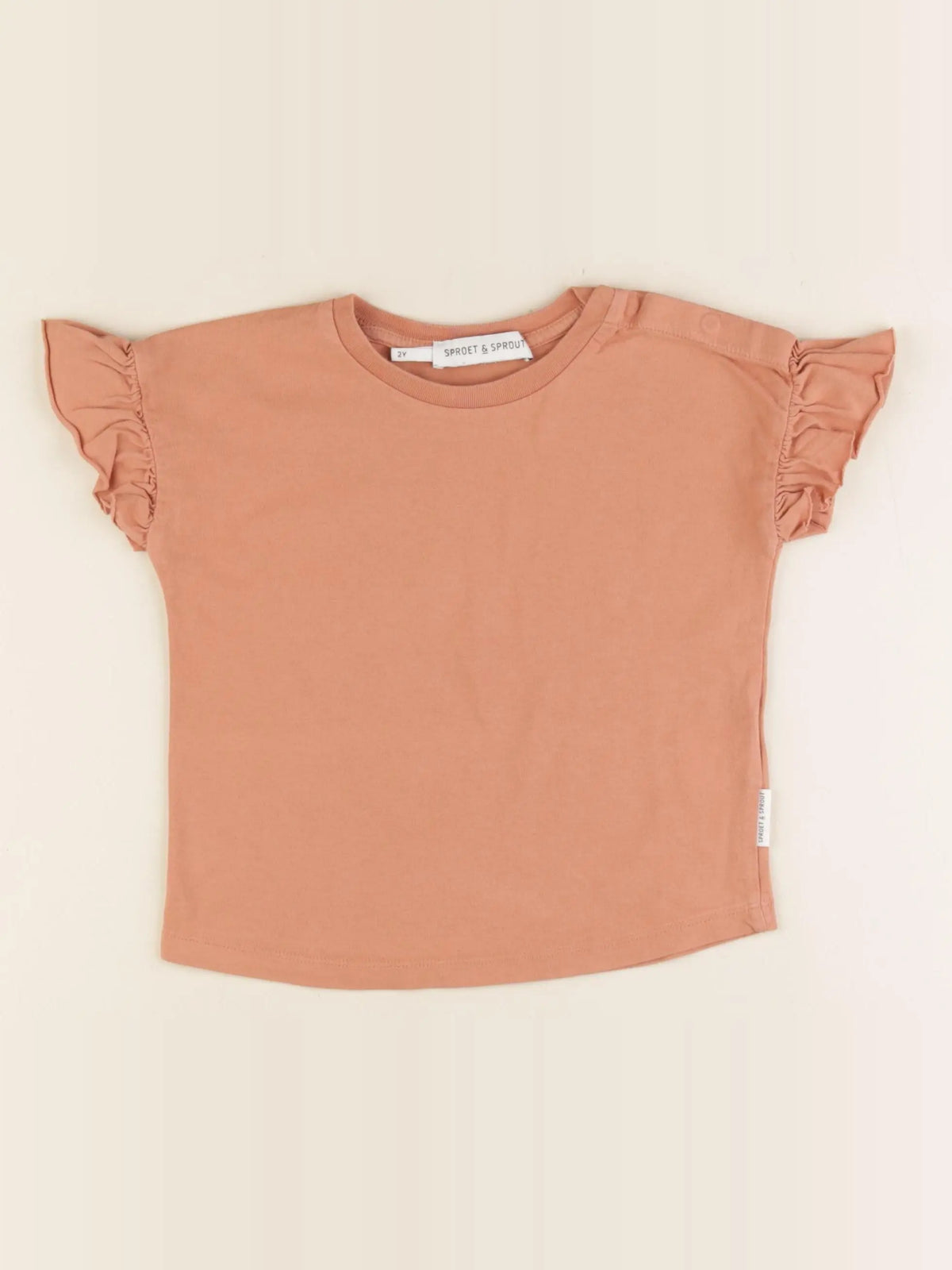 Sproet & Sprout - tee-shirt marron - 2 ans