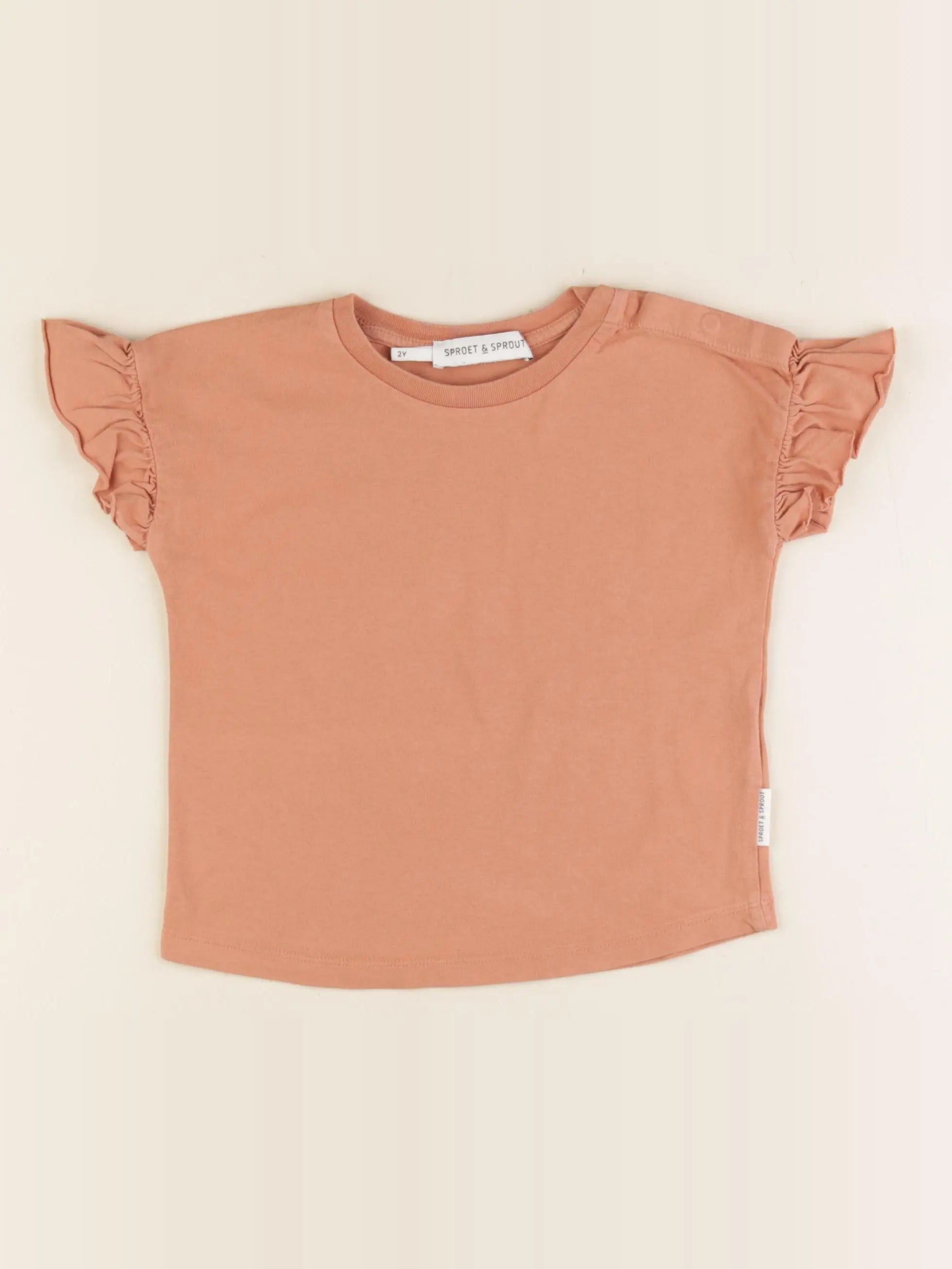 Sproet & Sprout - tee-shirt marron - 2 ans