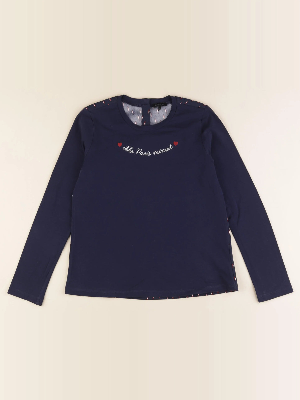 IKKS - tee-shirt bleu - 10 ans