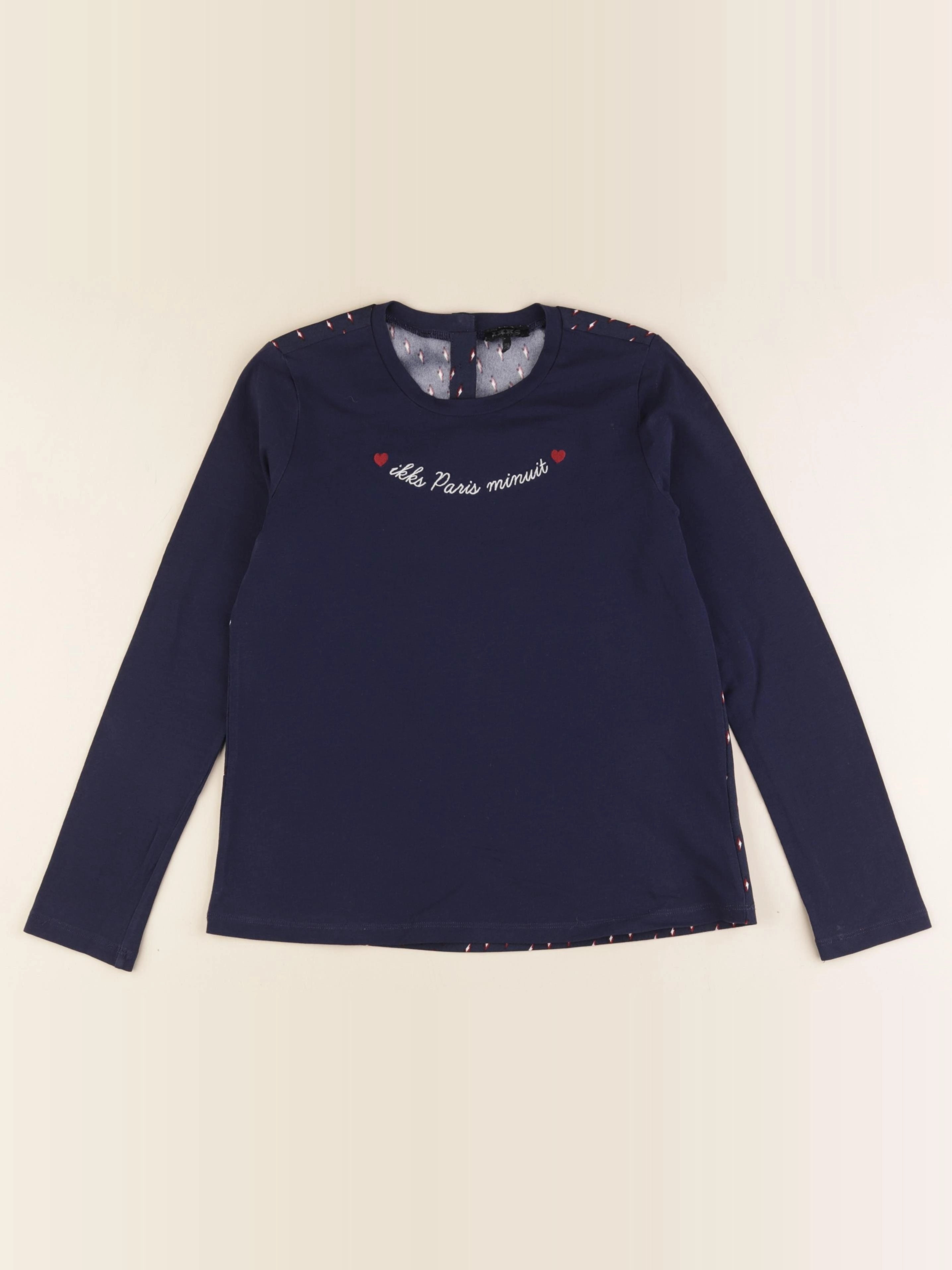 IKKS - tee-shirt bleu - 10 ans