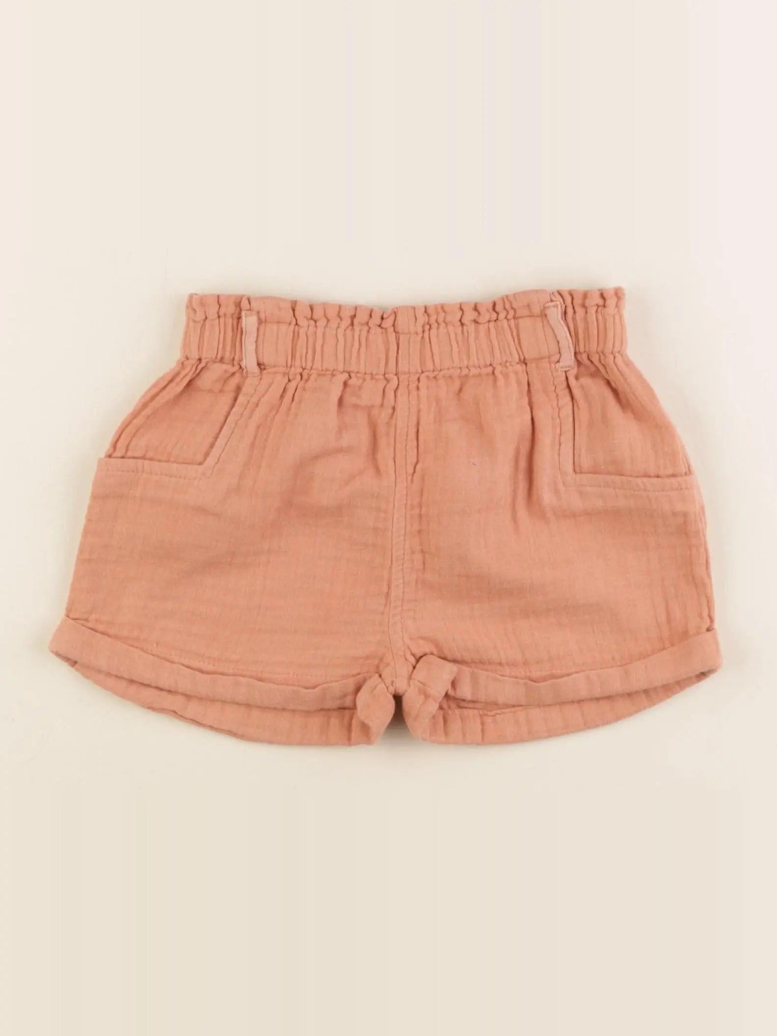 La Redoute - short orange - 3 ans