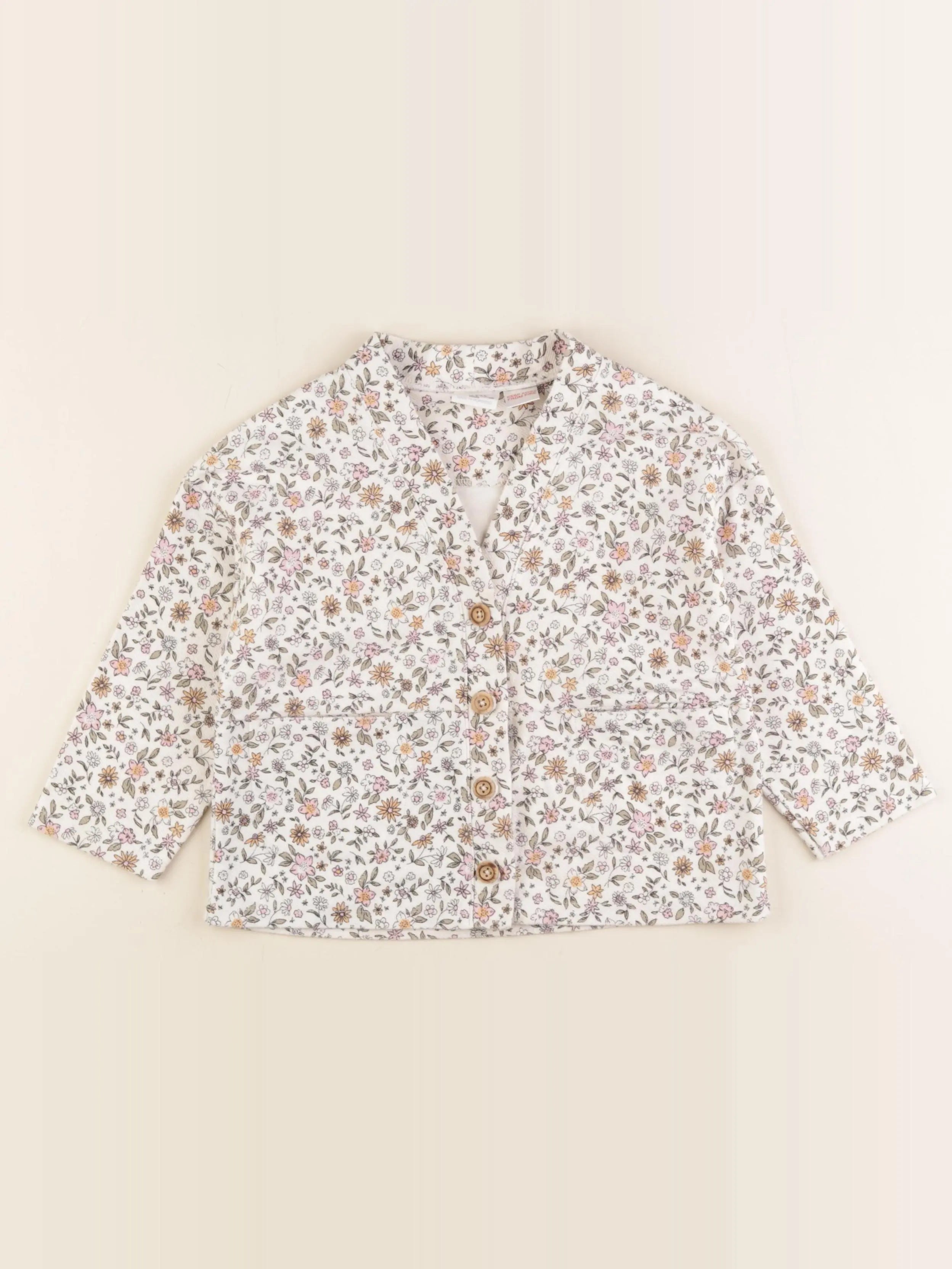 Zara - veste multicolore - 2/3 ans