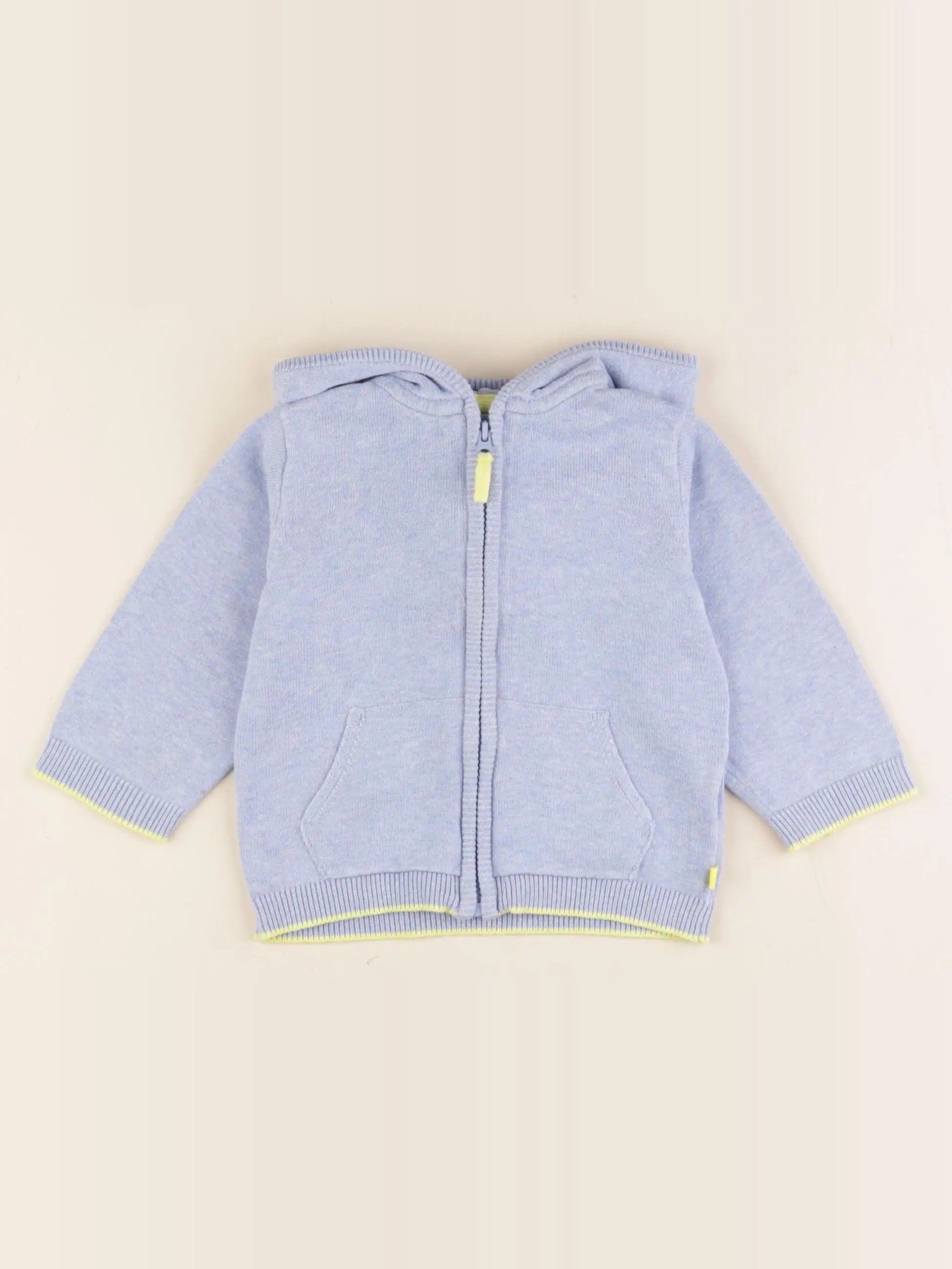 Cadet Rousselle - gilet bleu - 6 mois