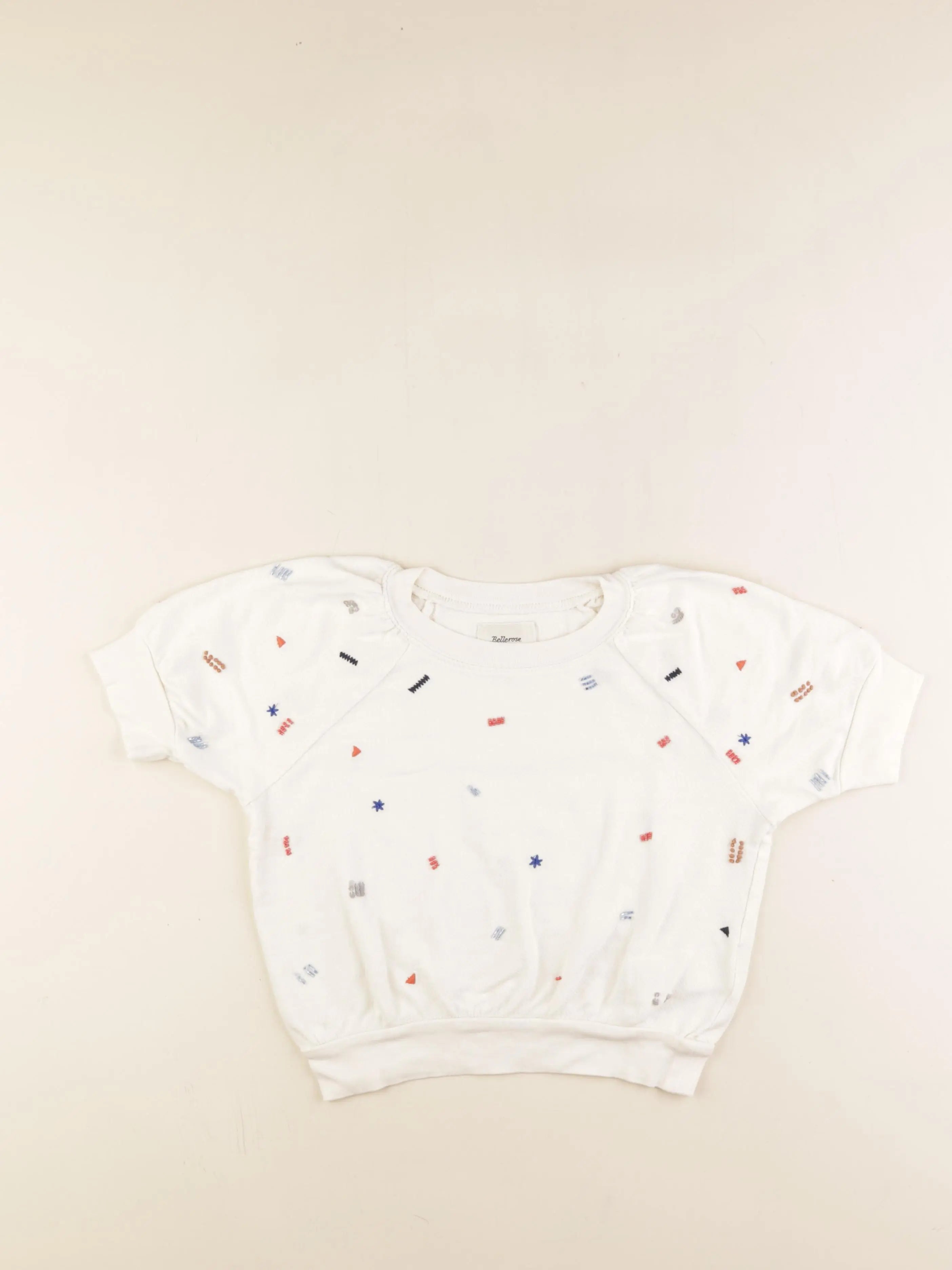 Bellerose - tee-shirt blanc - 6 ans
