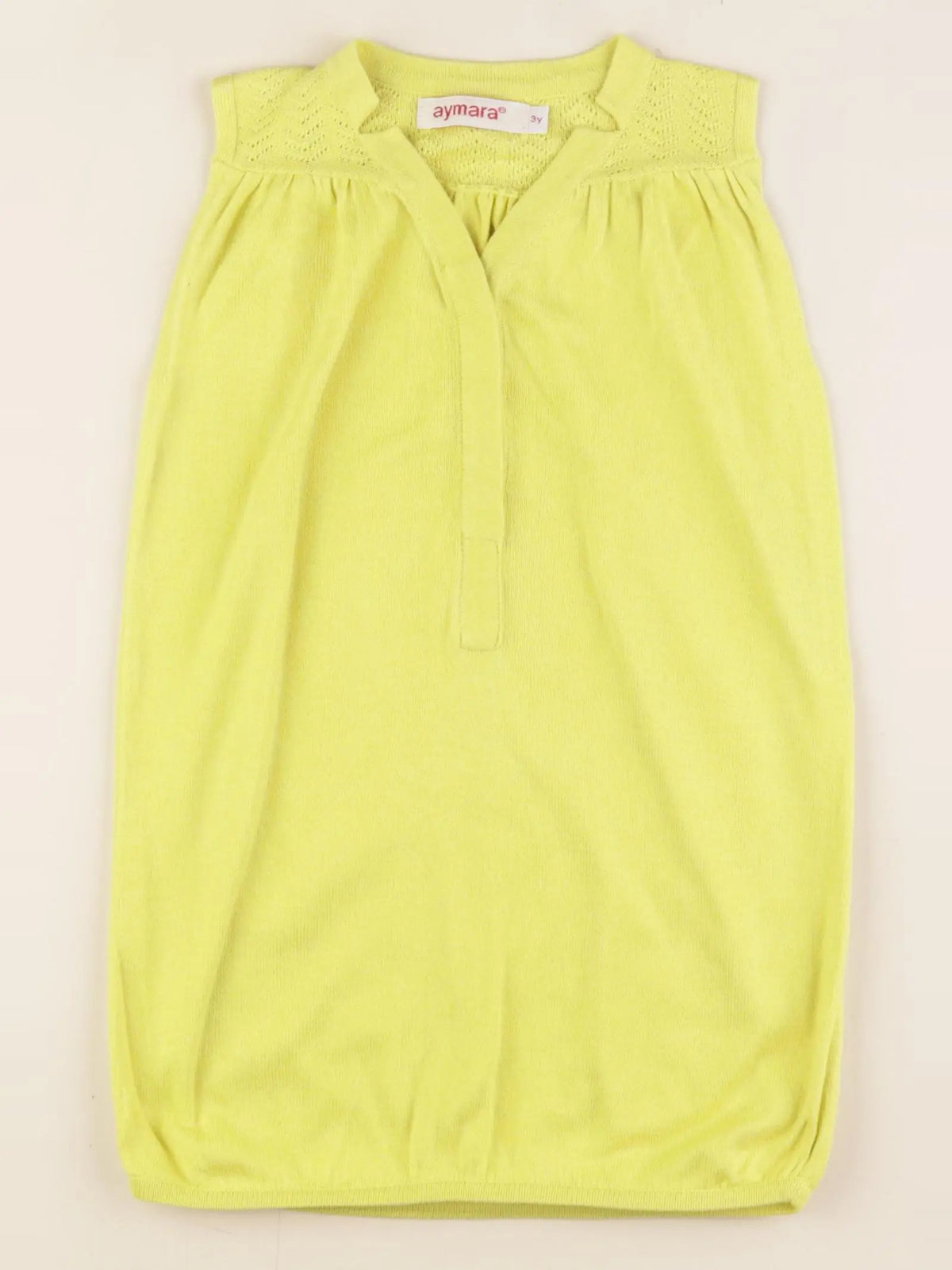 Aymara - robe jaune - 3 ans