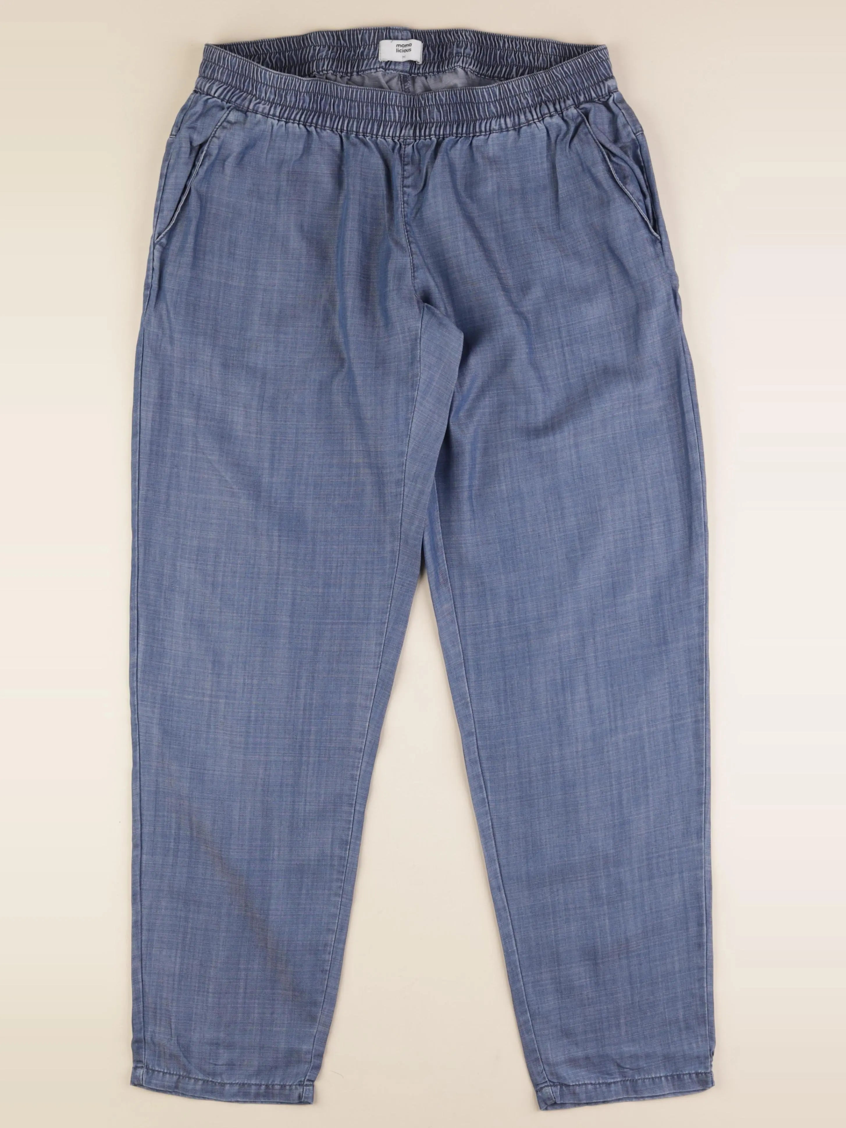 Mamalicious - pantalon grossesse bleu - m